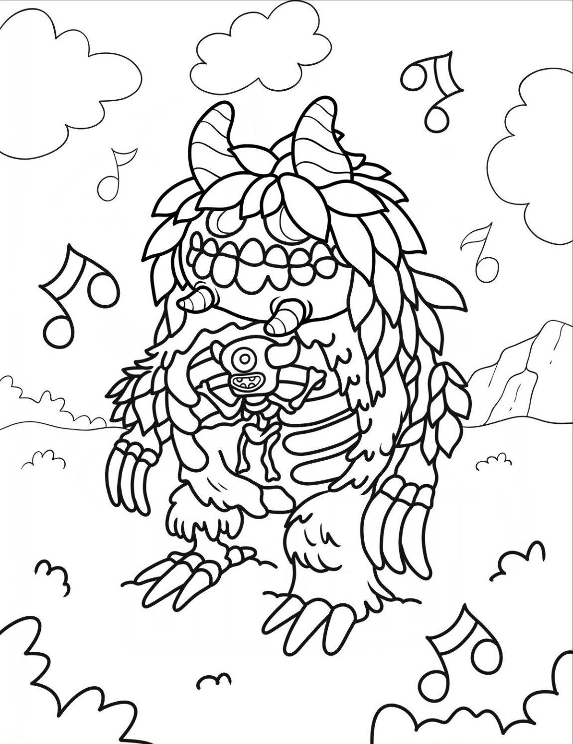 Раскраска Редкий Бон Петит