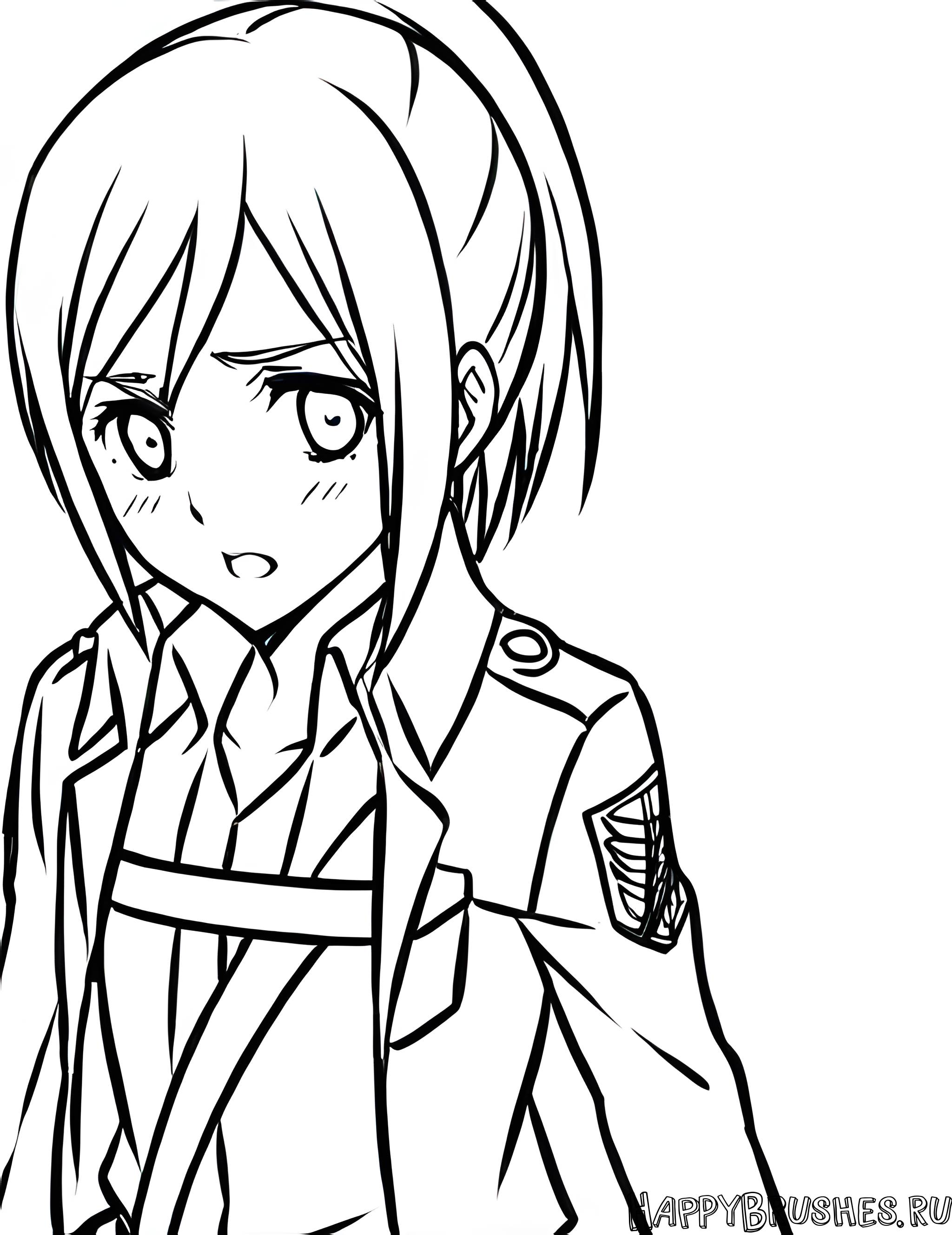 Раскраска Саша Браус 16