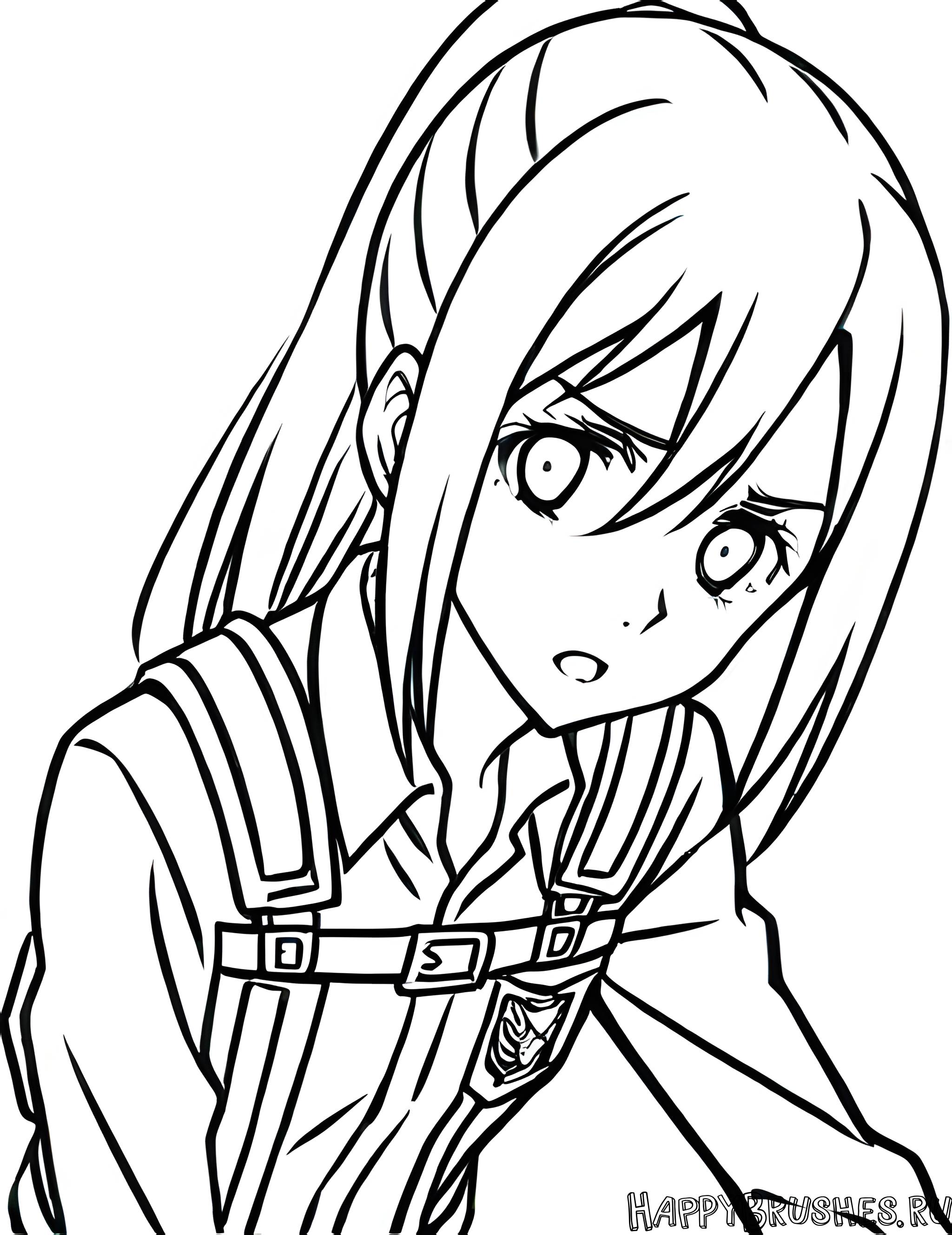 Раскраска Саша Браус 20