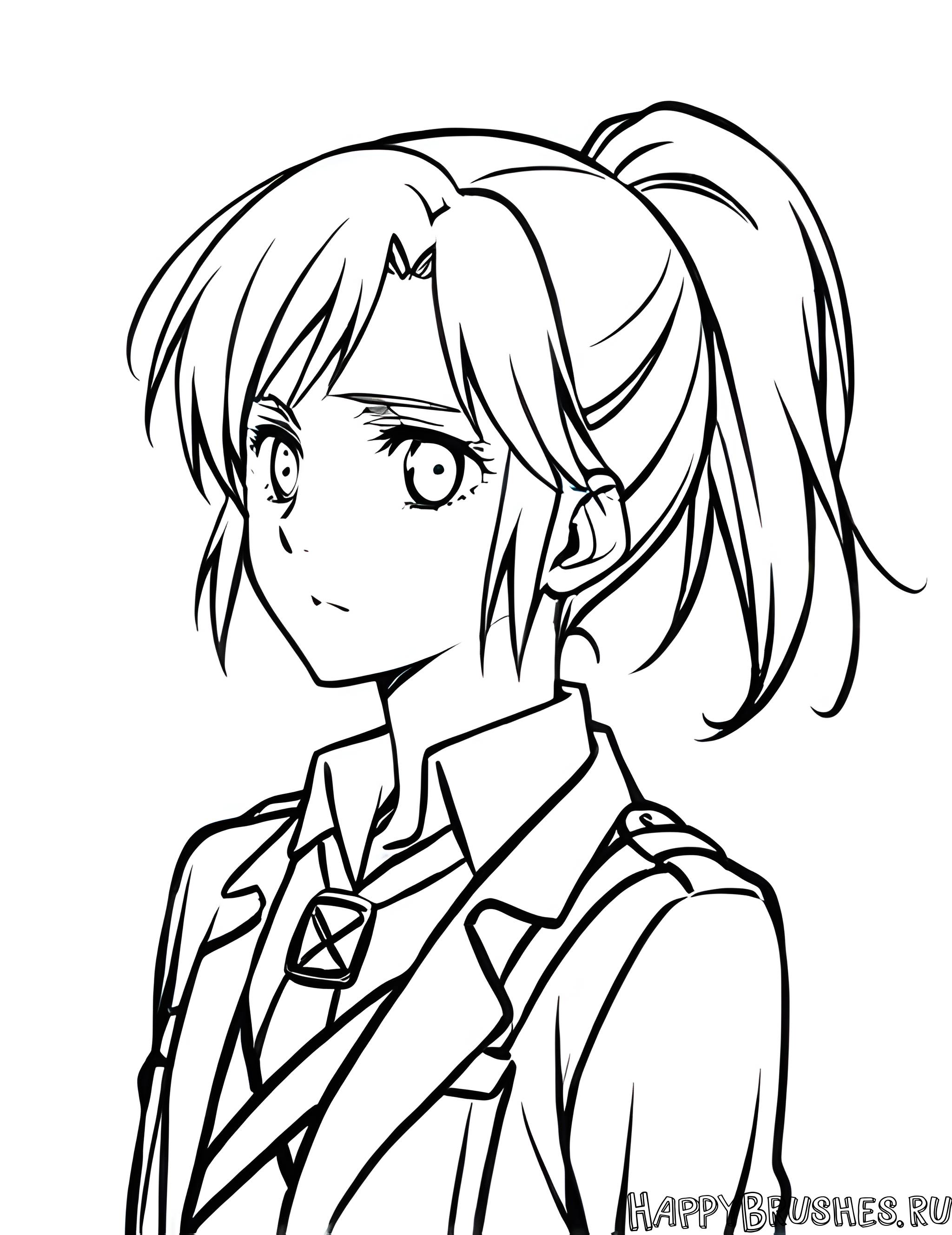 Раскраска Саша Браус 30