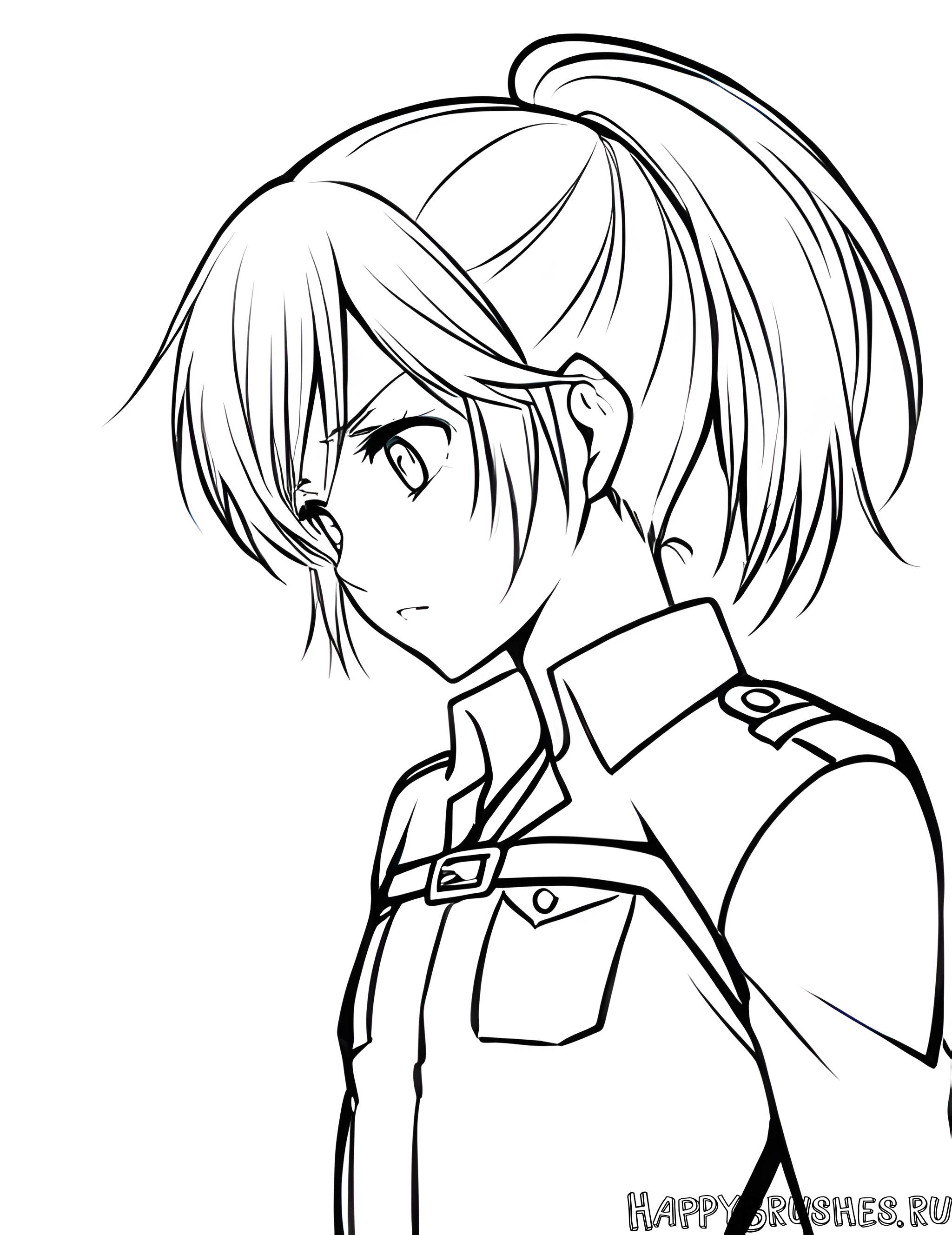 Раскраска Саша Браус 34