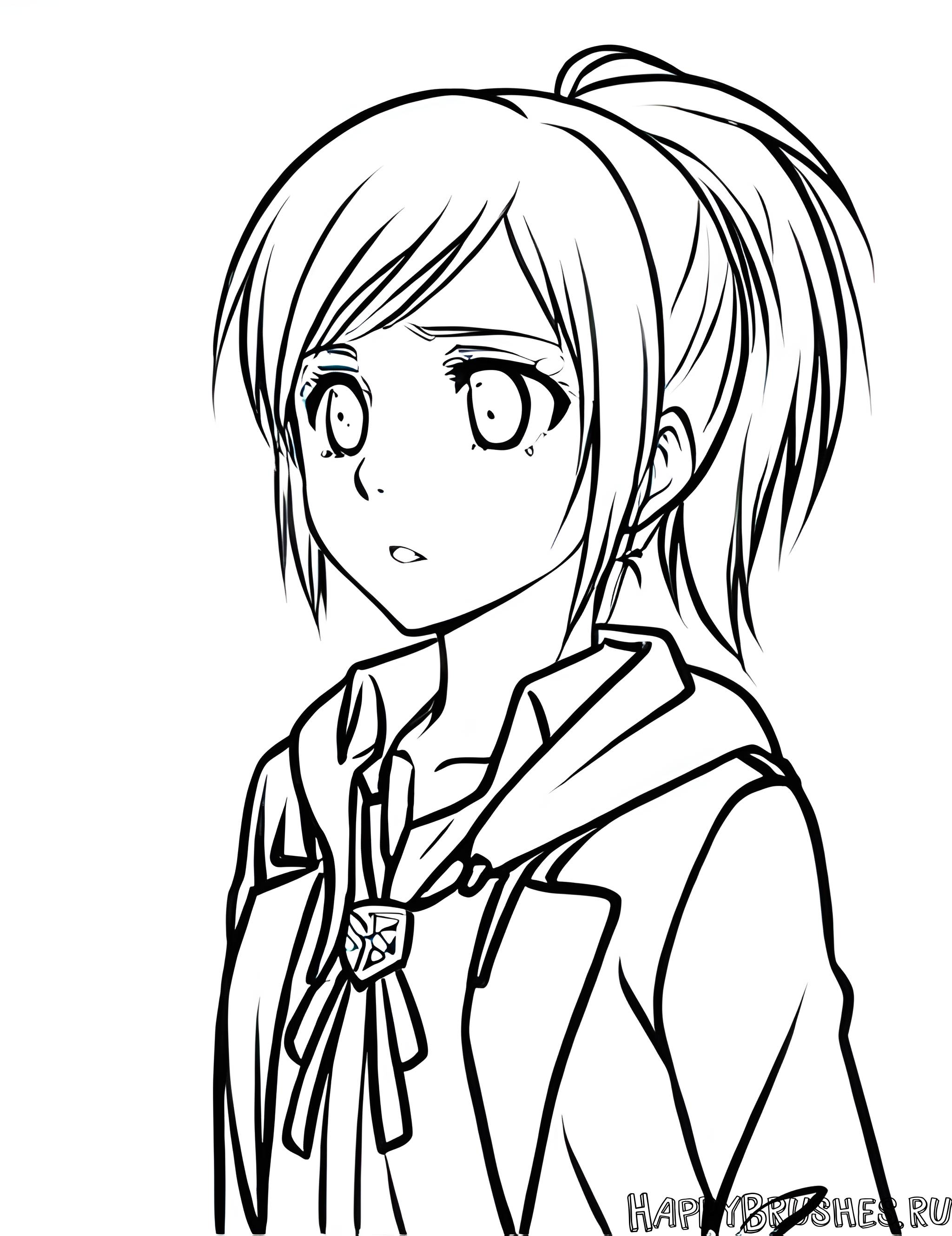 Раскраска Саша Браус 7