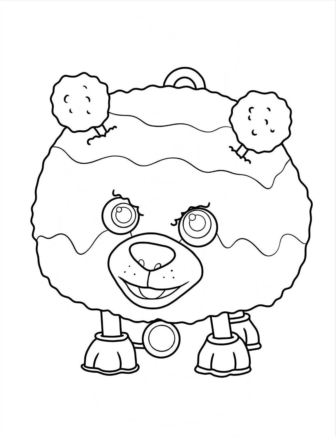 Раскраска Сквибблс