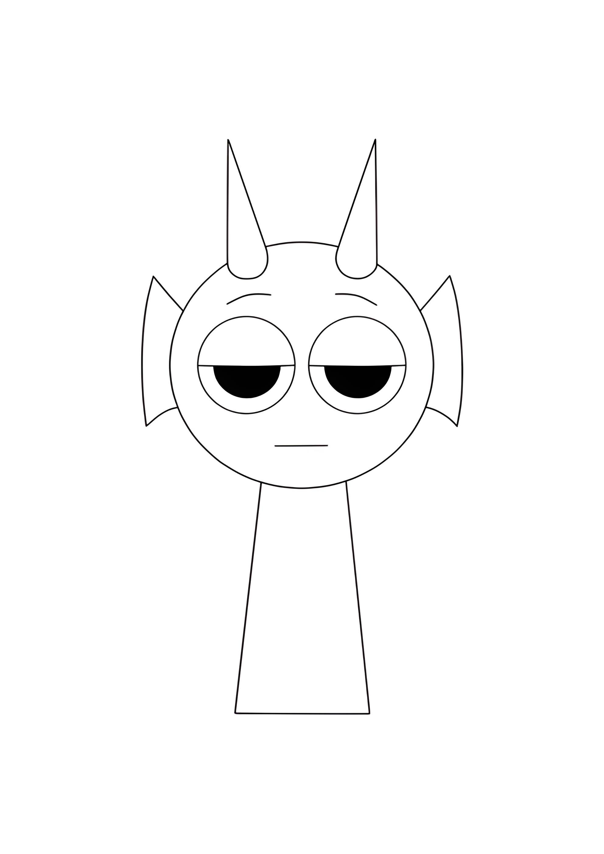 Раскраска Спрунк Дёрпл