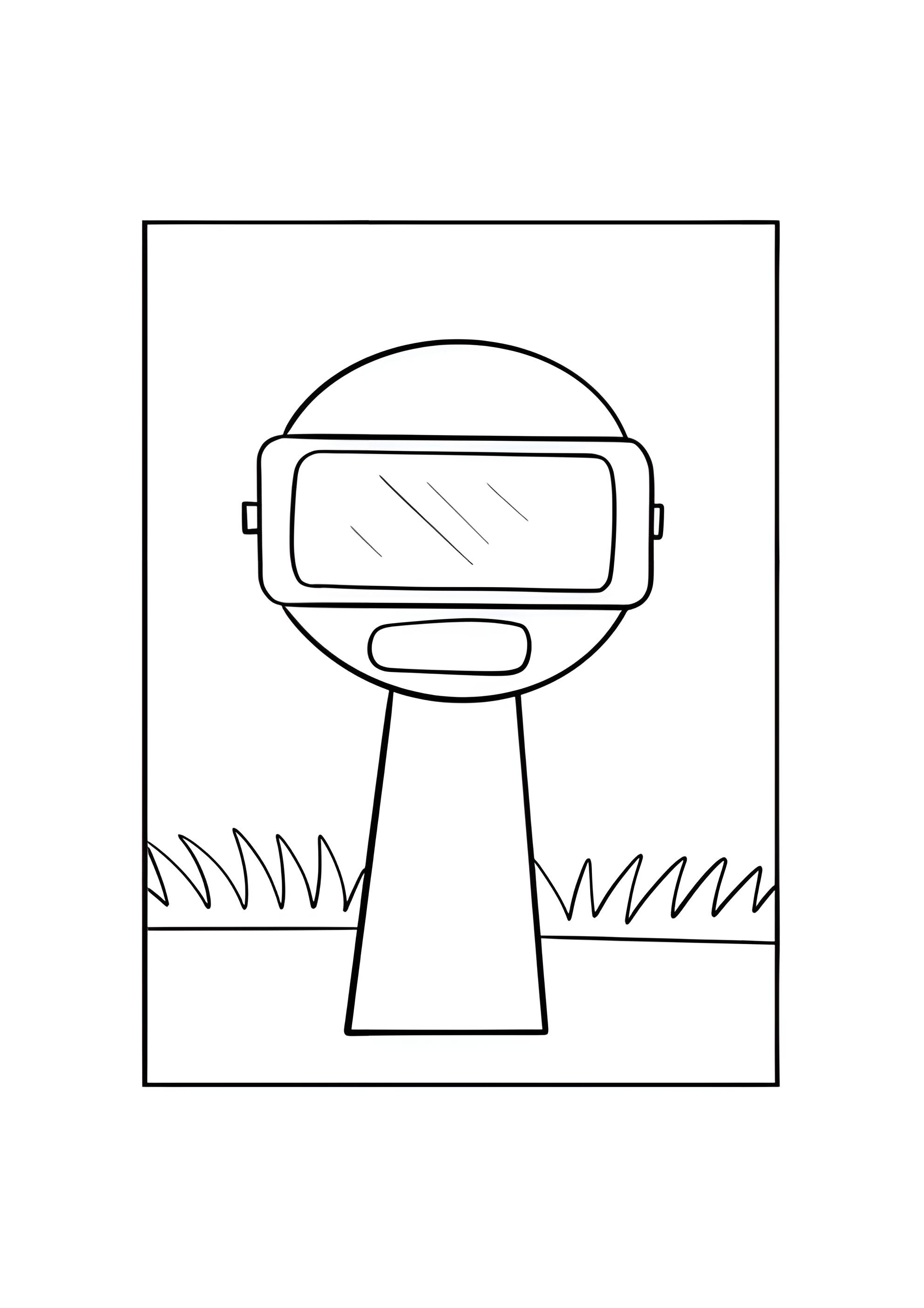 Раскраска Спрунк Гарнольд