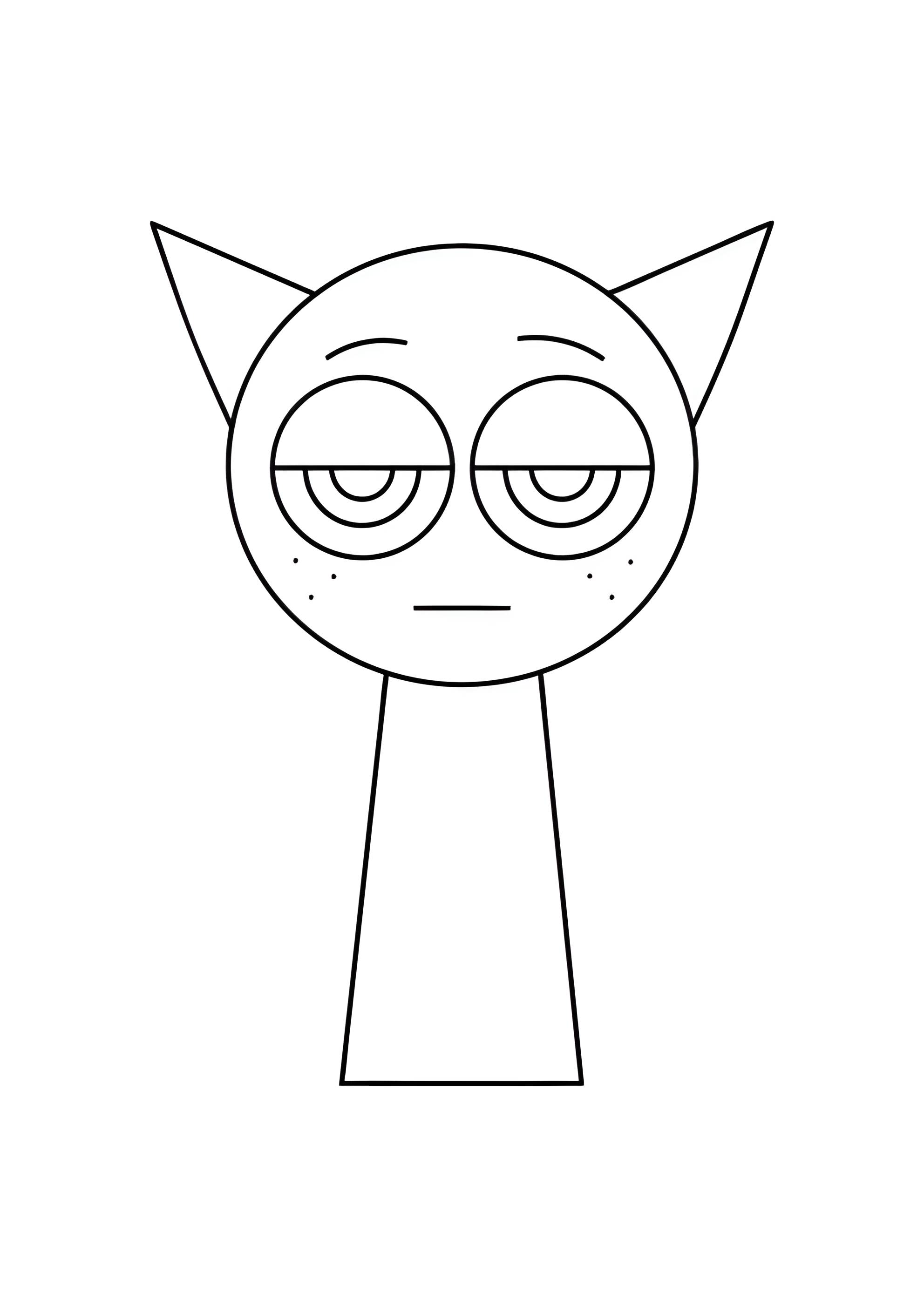 Раскраска Спрунк Грей