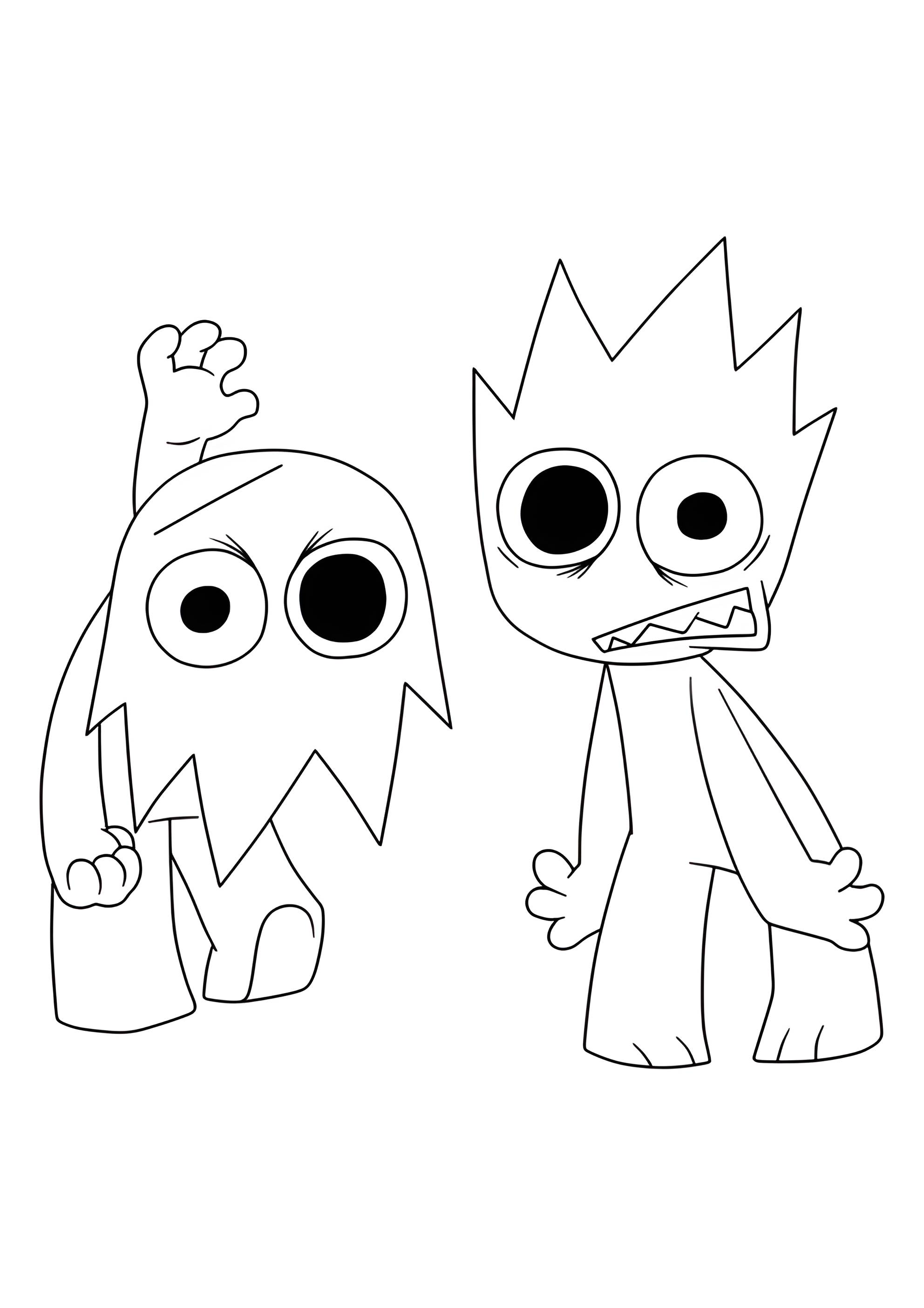 Раскраска Спрунк ОВАКС в разных режимах