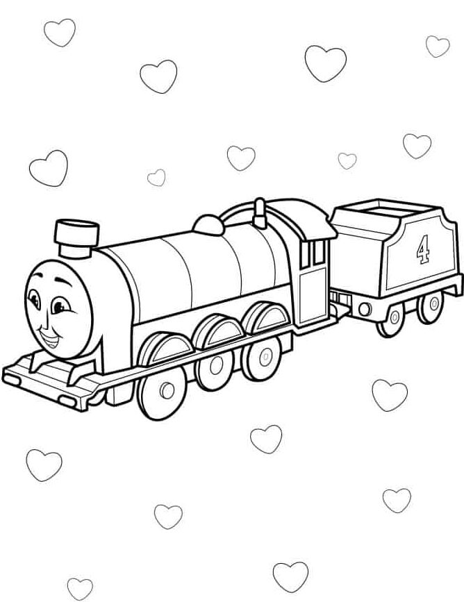 Раскраска Упрощённый Гордон