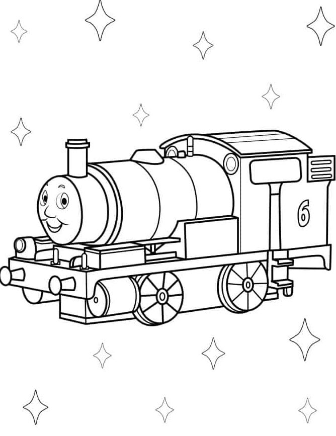 Раскраска Упрощённый Перси