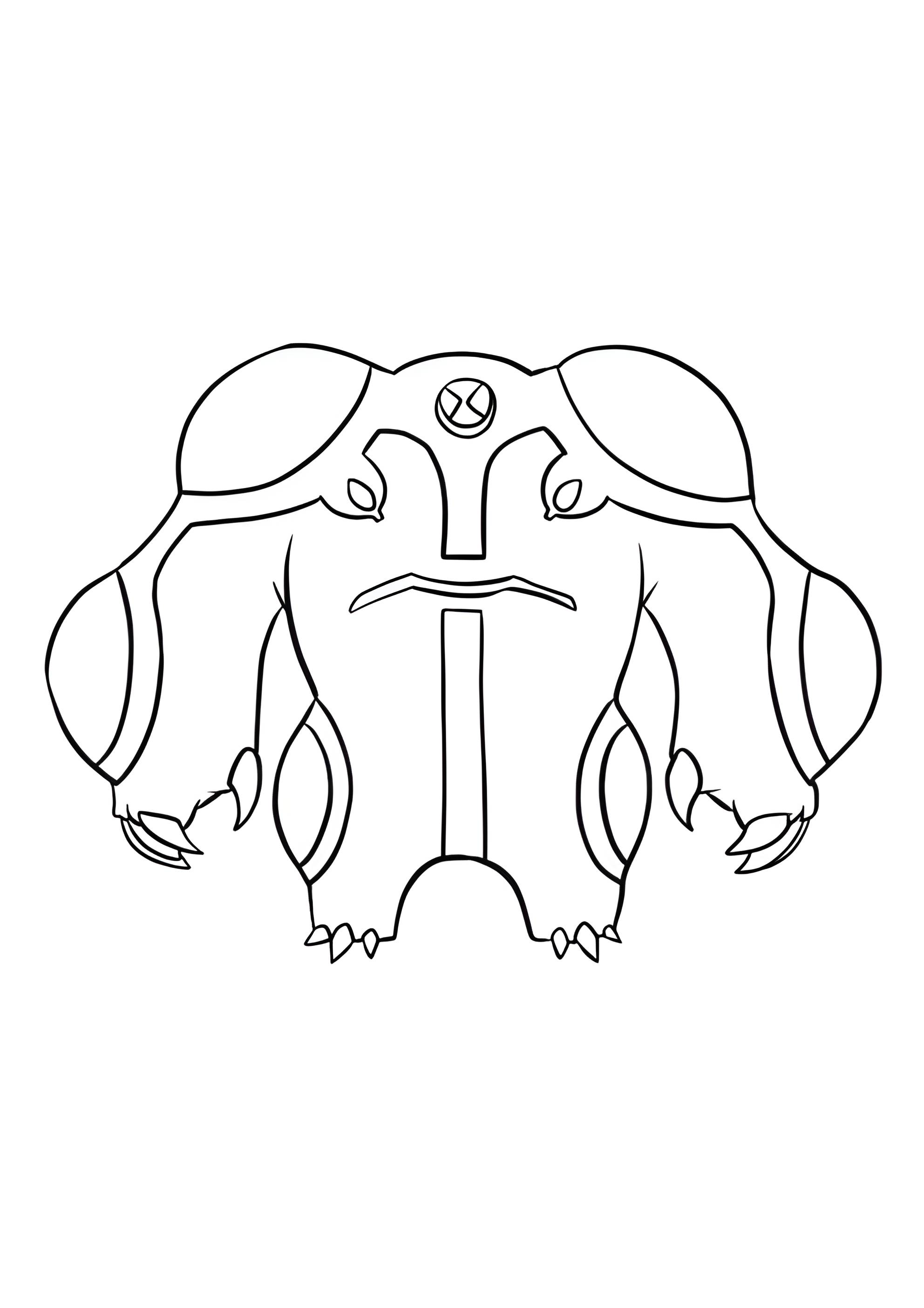 Раскраска Ядро (Cannonbolt)