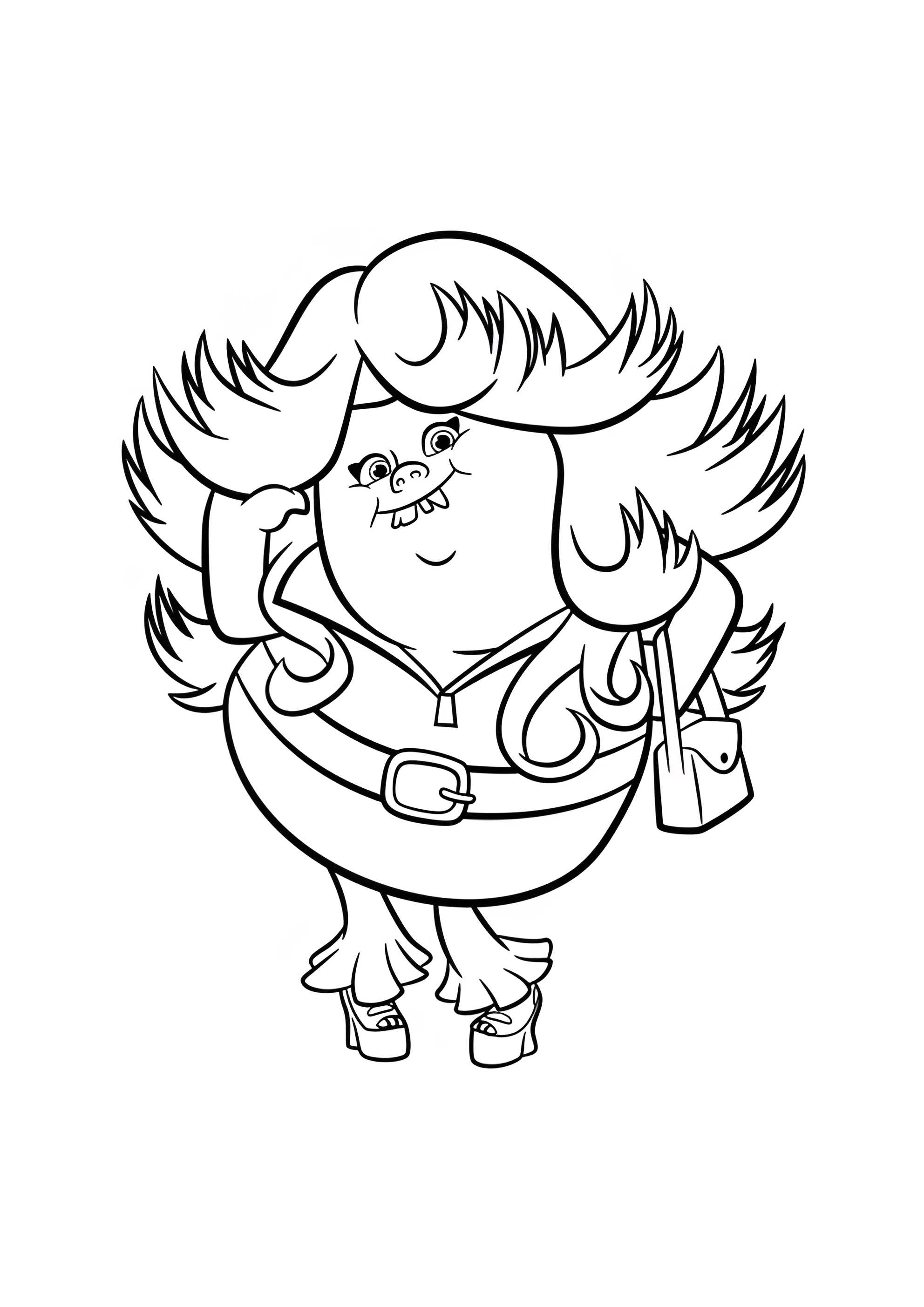 Раскраска Блестяшка