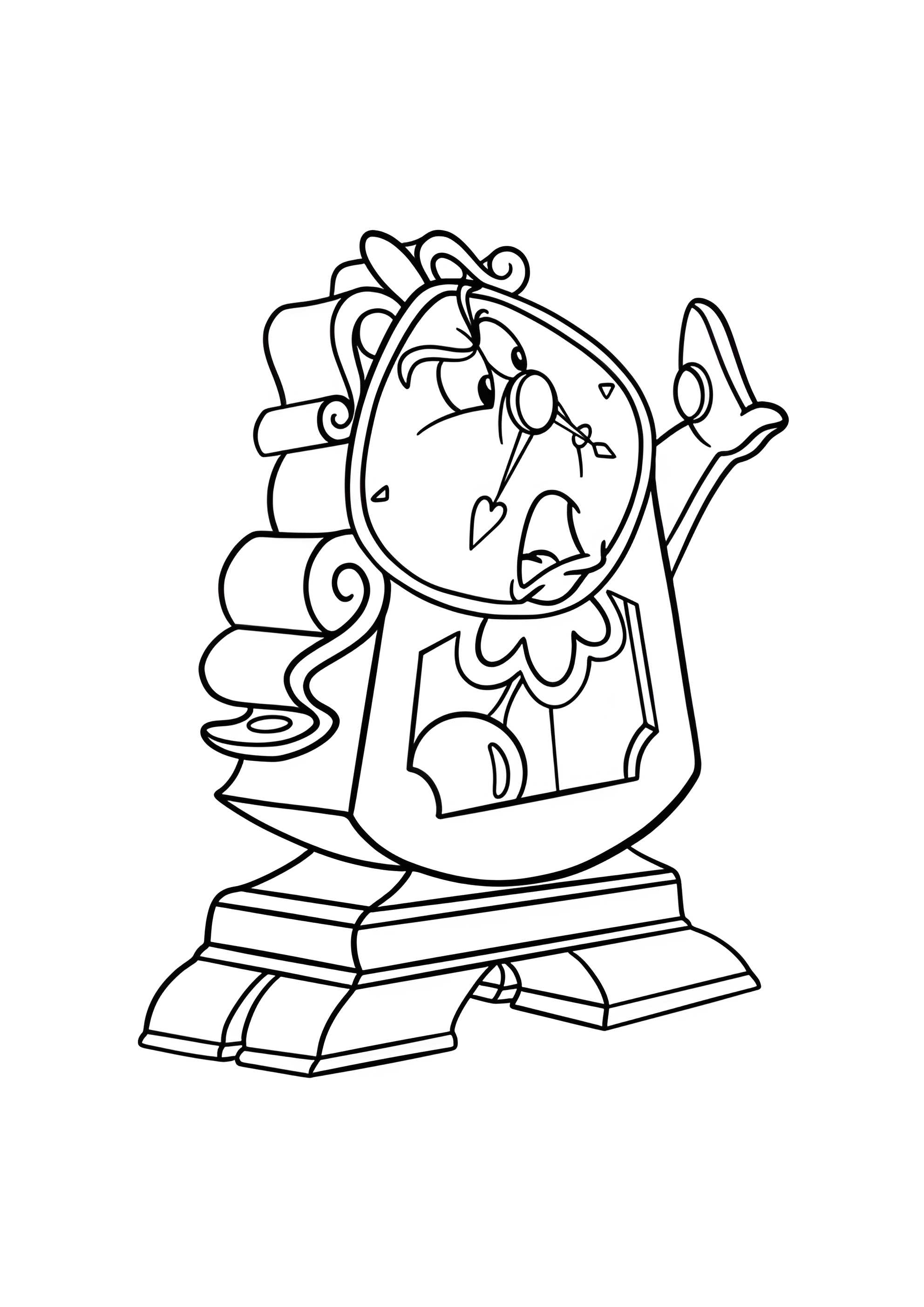 Раскраска Часы Когсворт