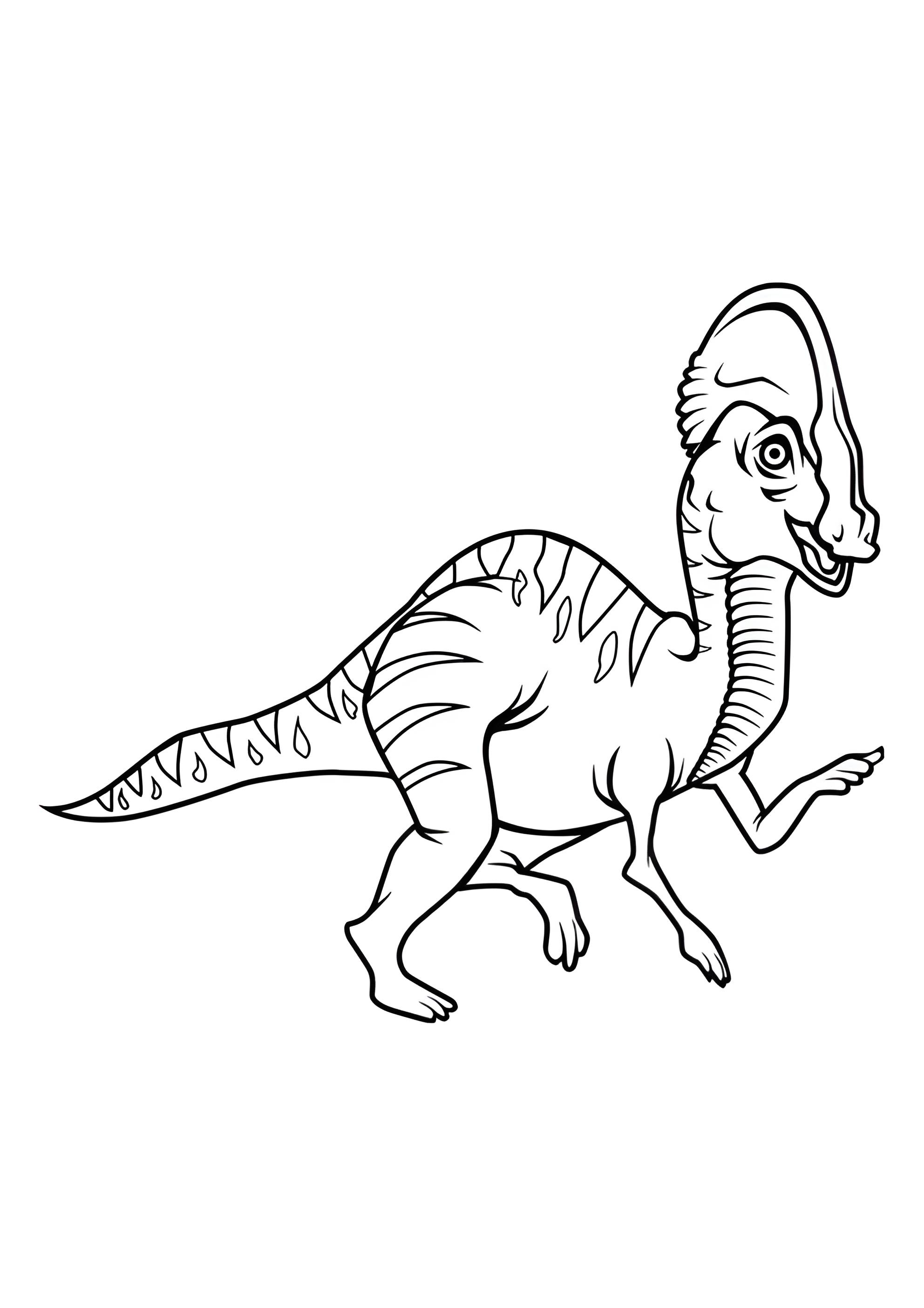 Раскраска Коритозавр