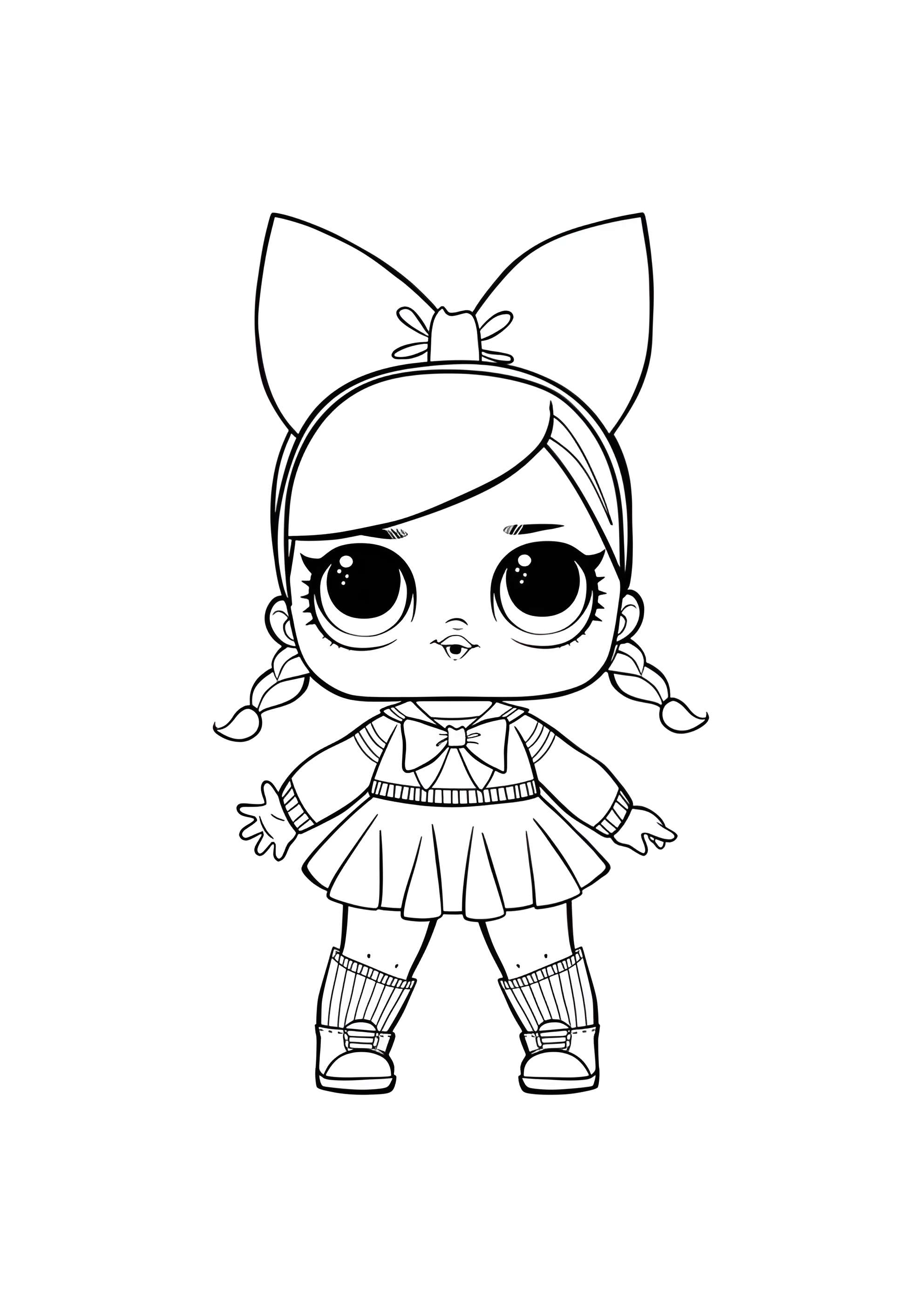 Раскраска ЛОЛ Фаниме