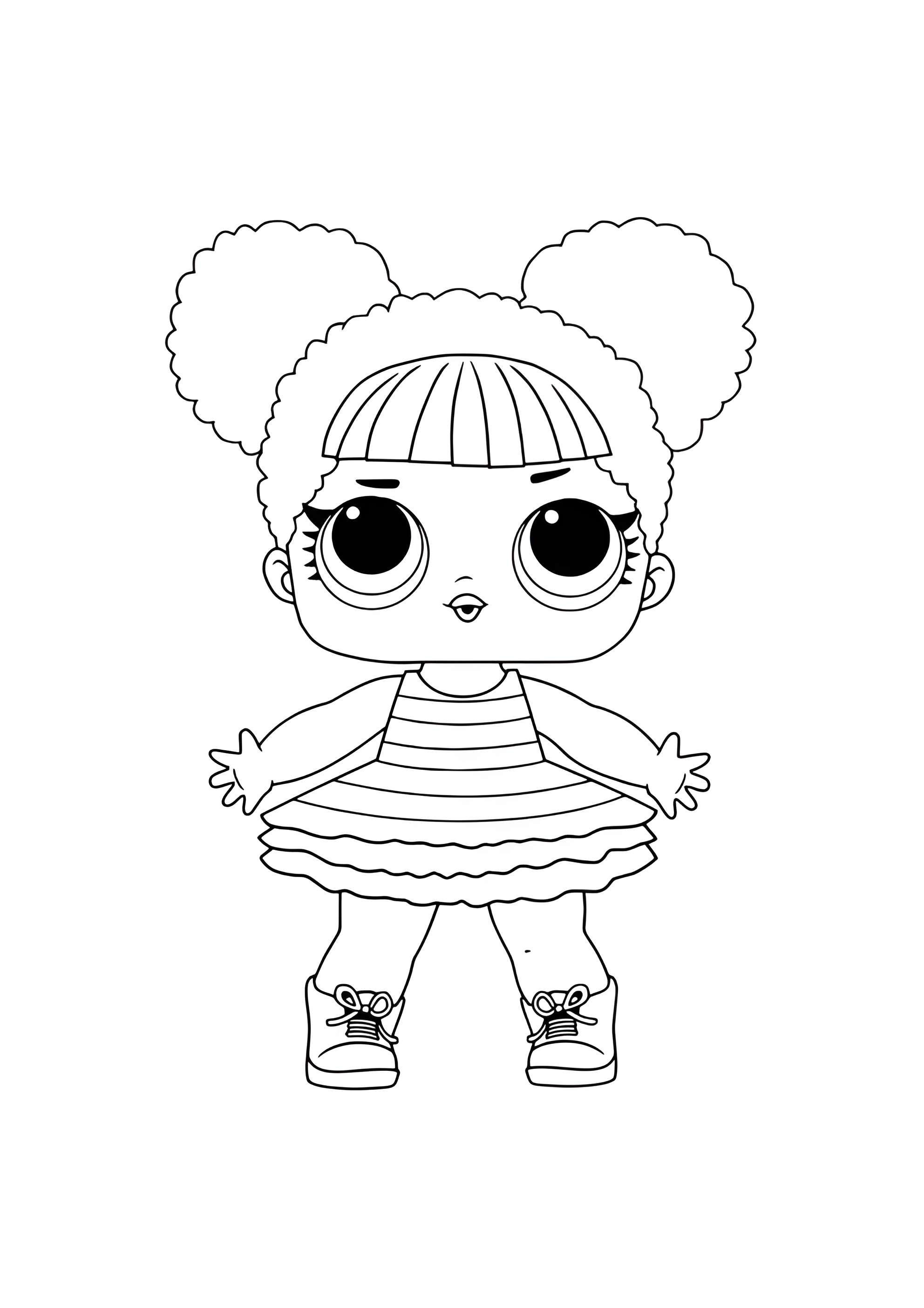 Раскраска ЛОЛ Королева Пчела