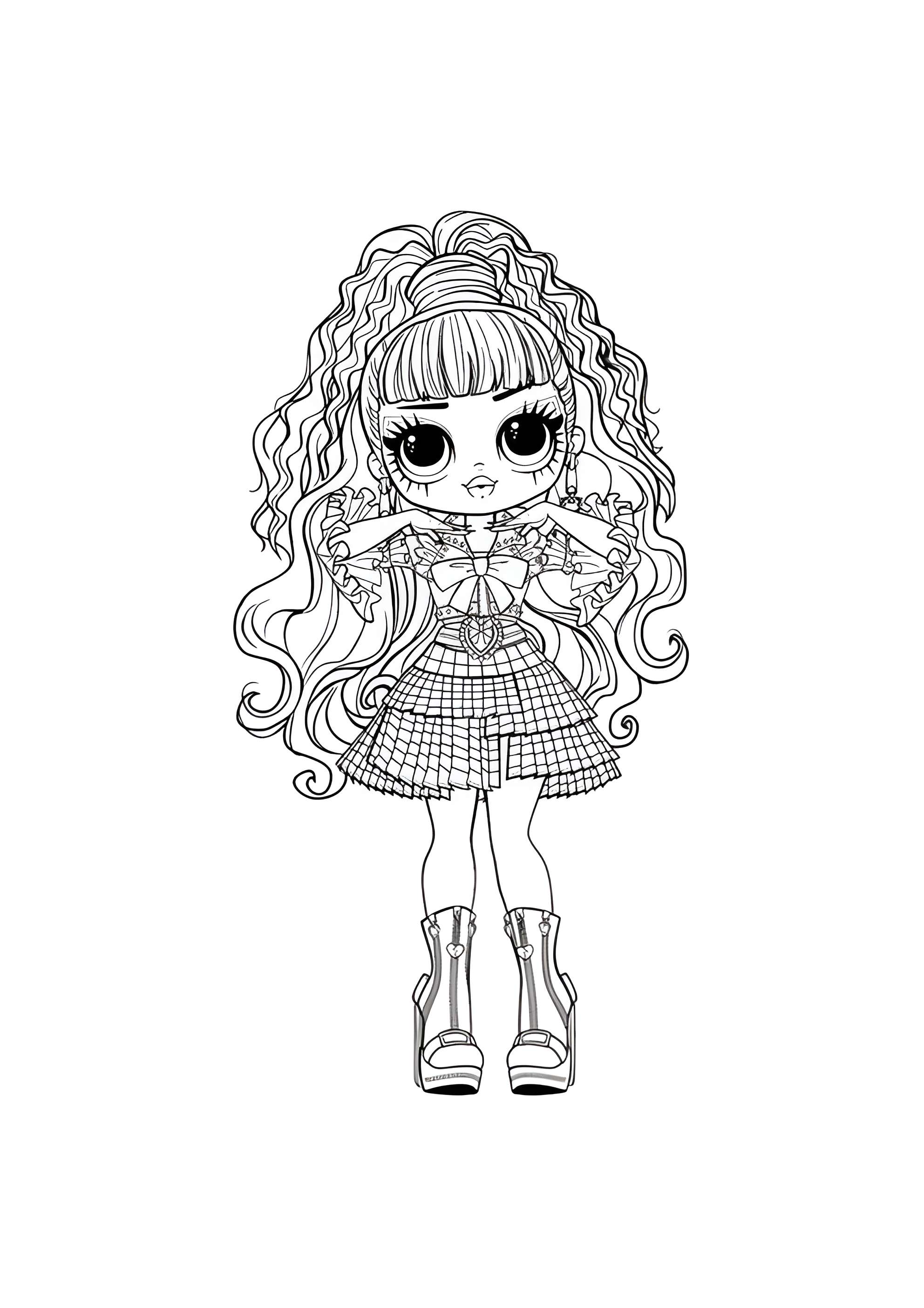 Раскраска ЛОЛ ОМГ Призма