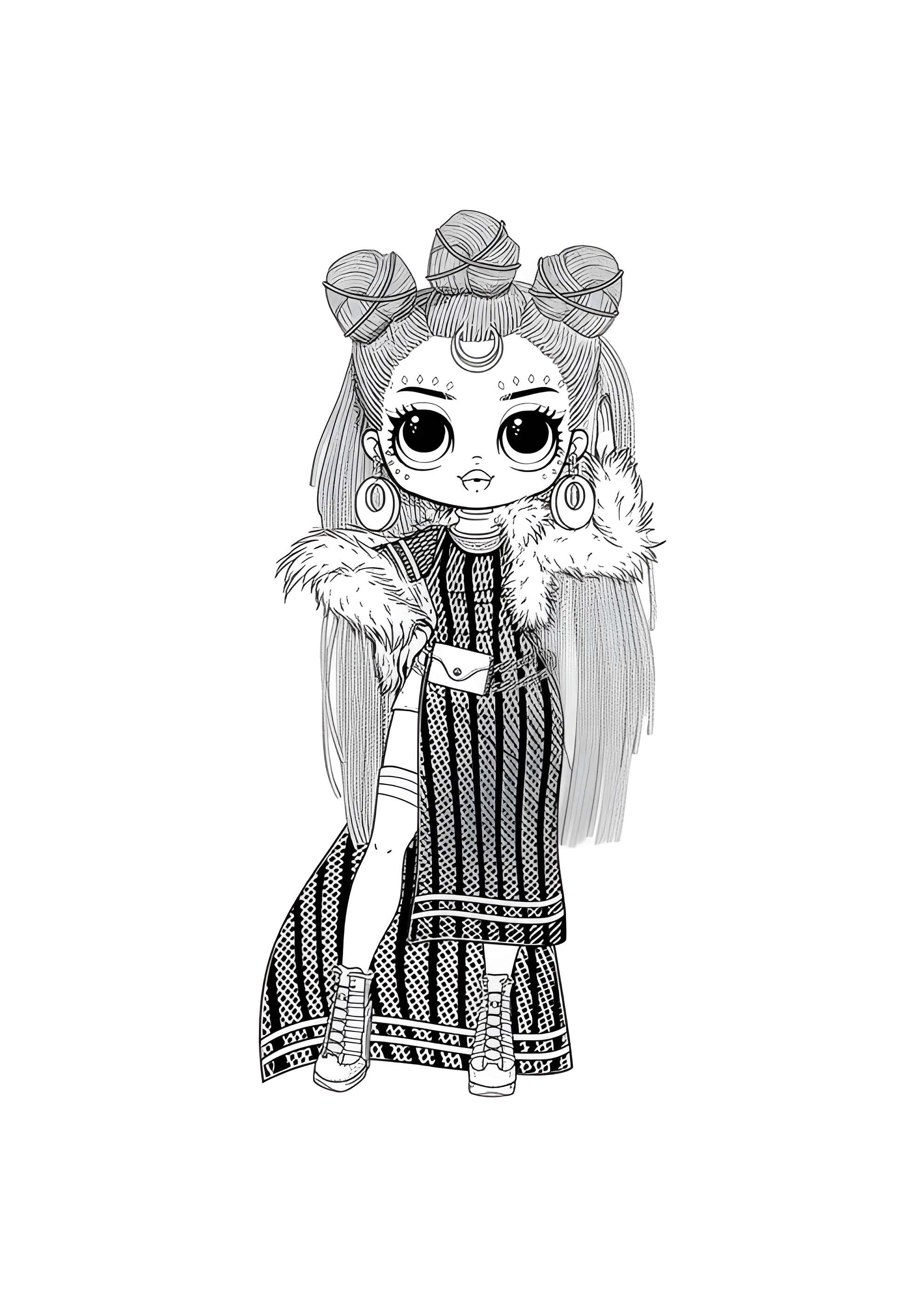 Раскраска ЛОЛ ОМГ Свейс