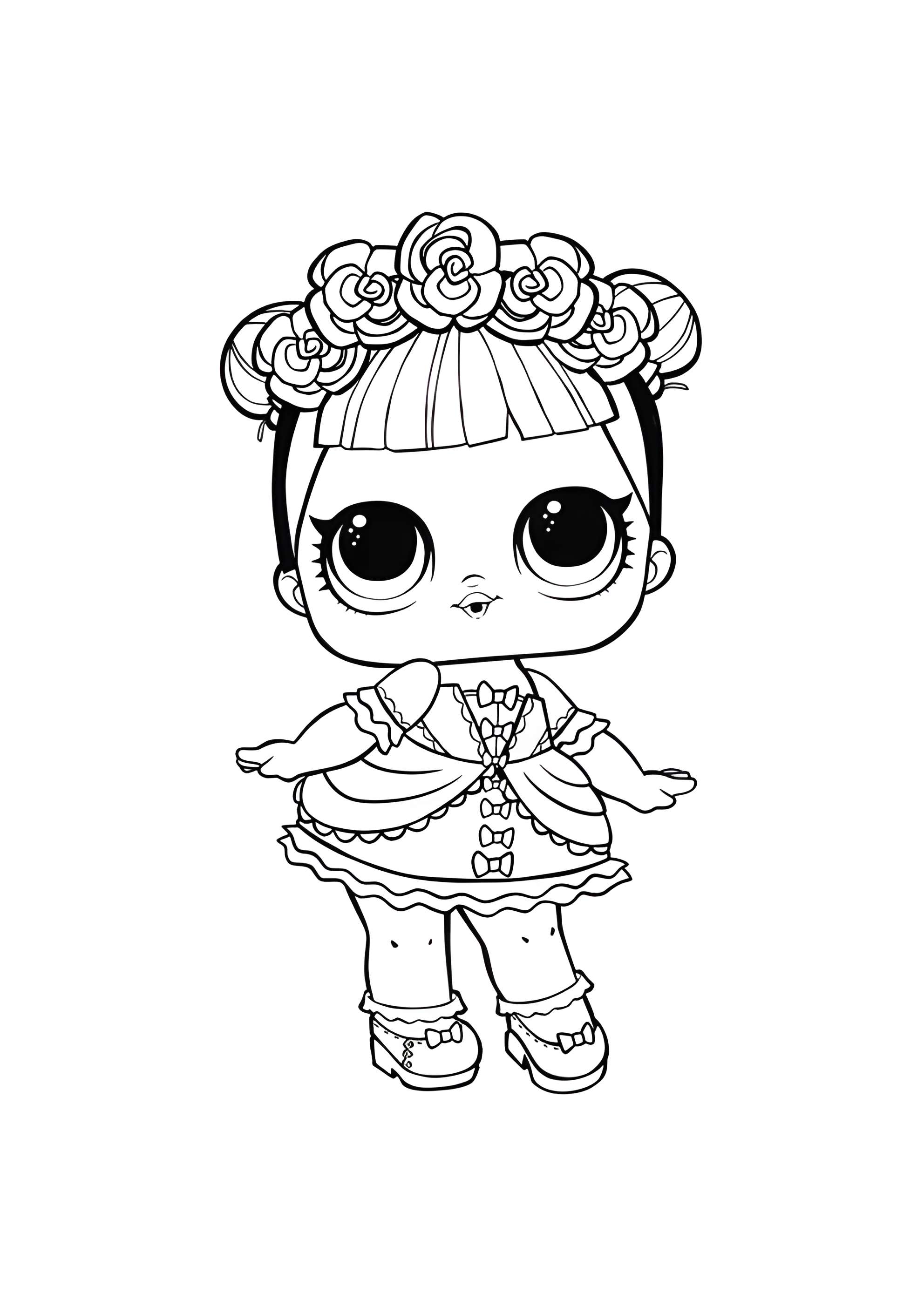 Раскраска ЛОЛ Полночь