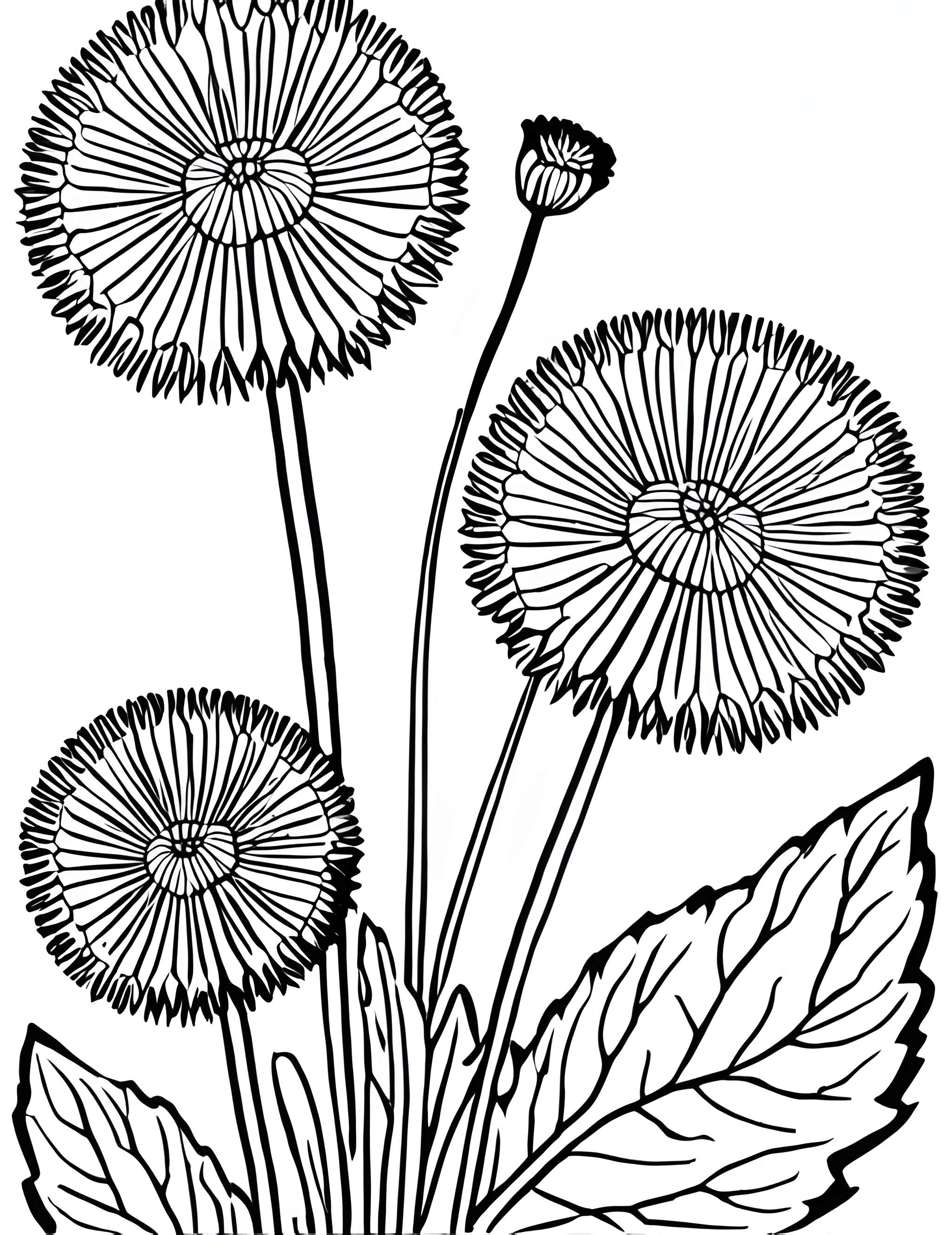 Раскраска Мать-и-мачеха 21