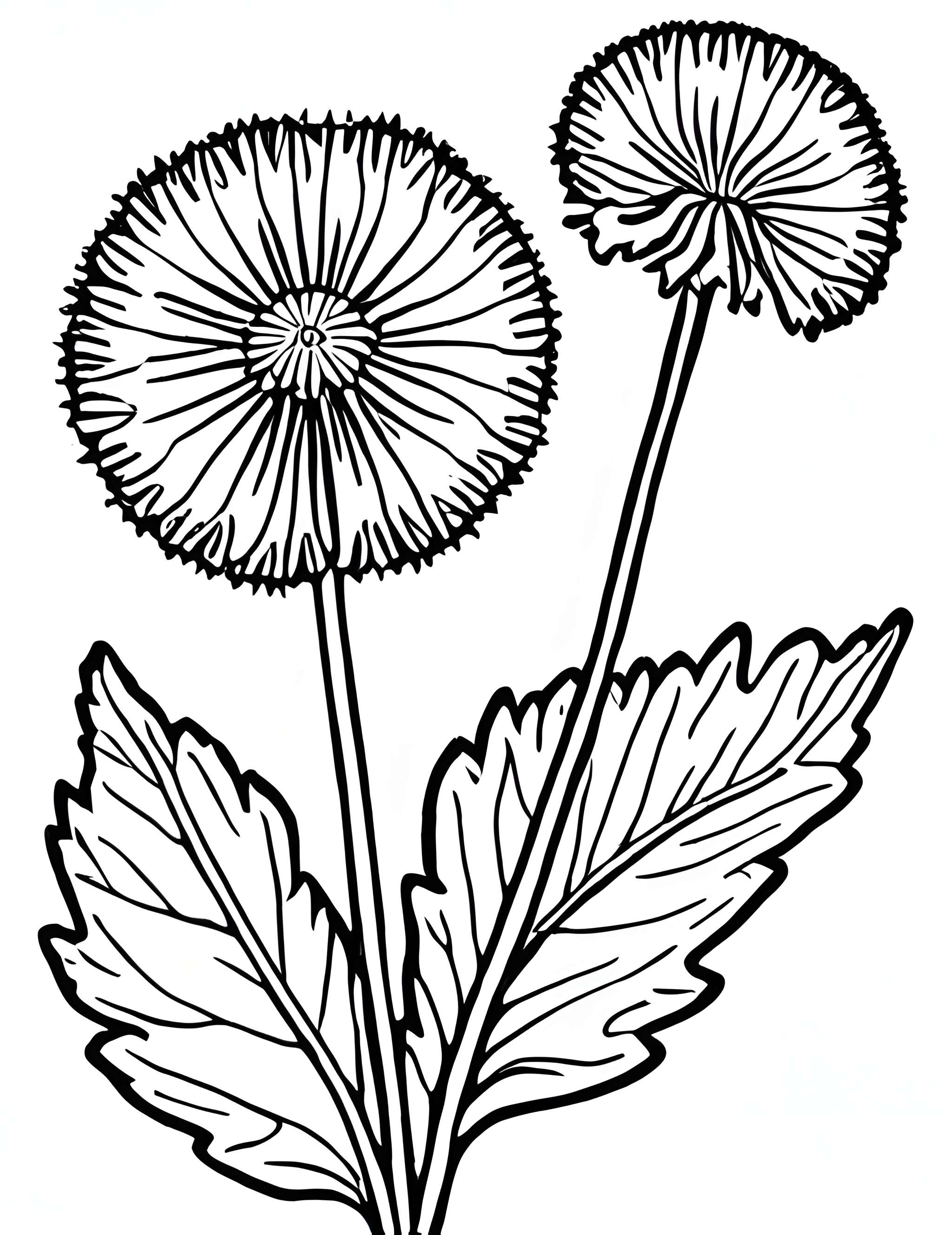 Раскраска Мать-и-мачеха 26