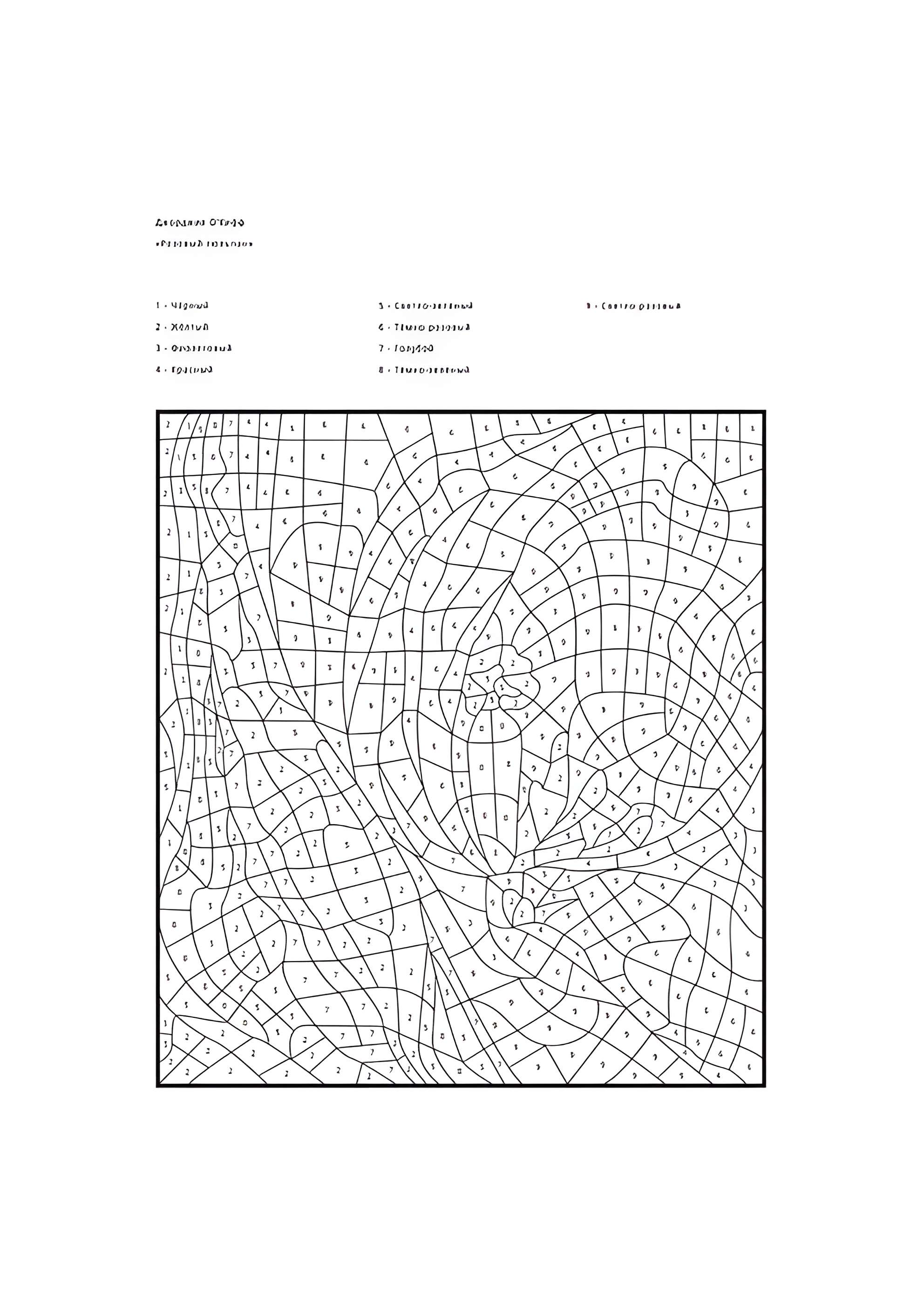 Раскраска По номерам Розовый тюльпан (Джорджия О’Кифф)
