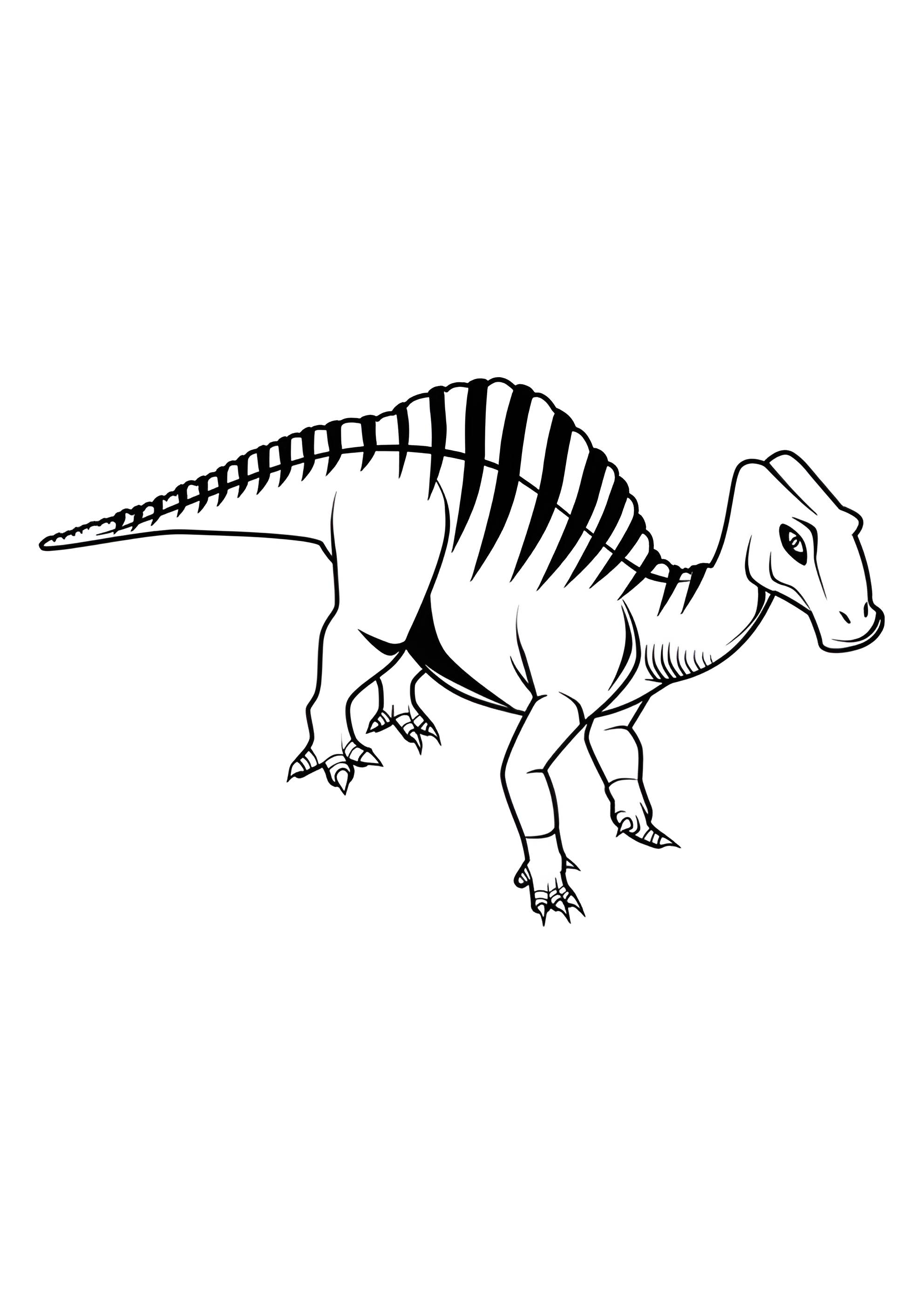 Раскраска Уранозавр