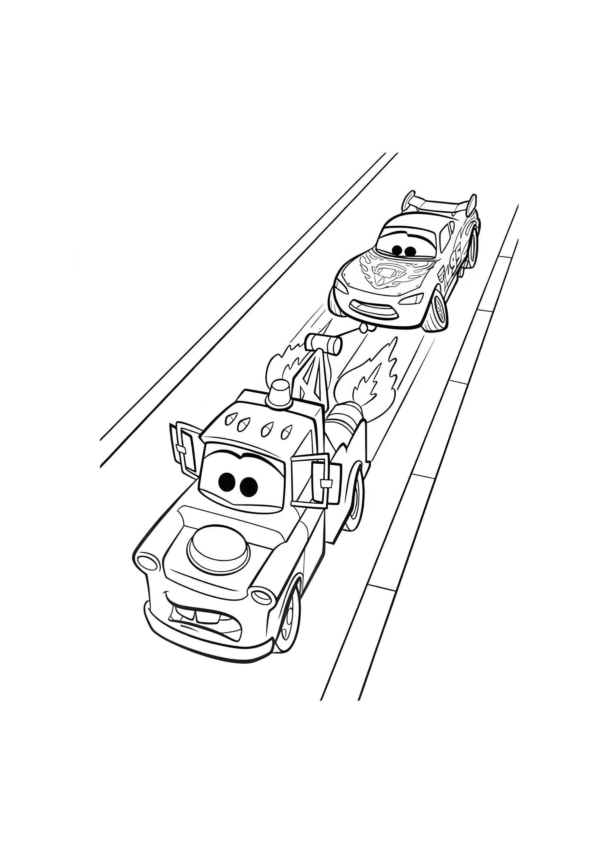 Раскраска Мэтр с турбинами