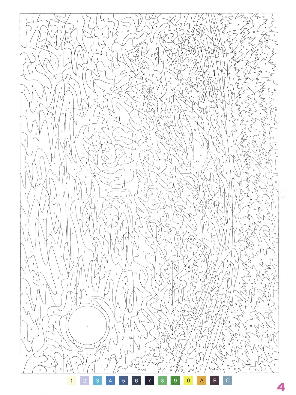 Раскраска Аниме по номерам 3