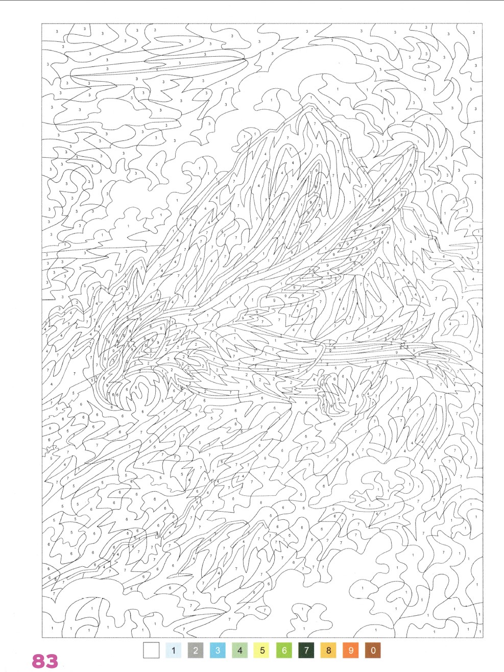 Раскраска Аниме по номерам 83