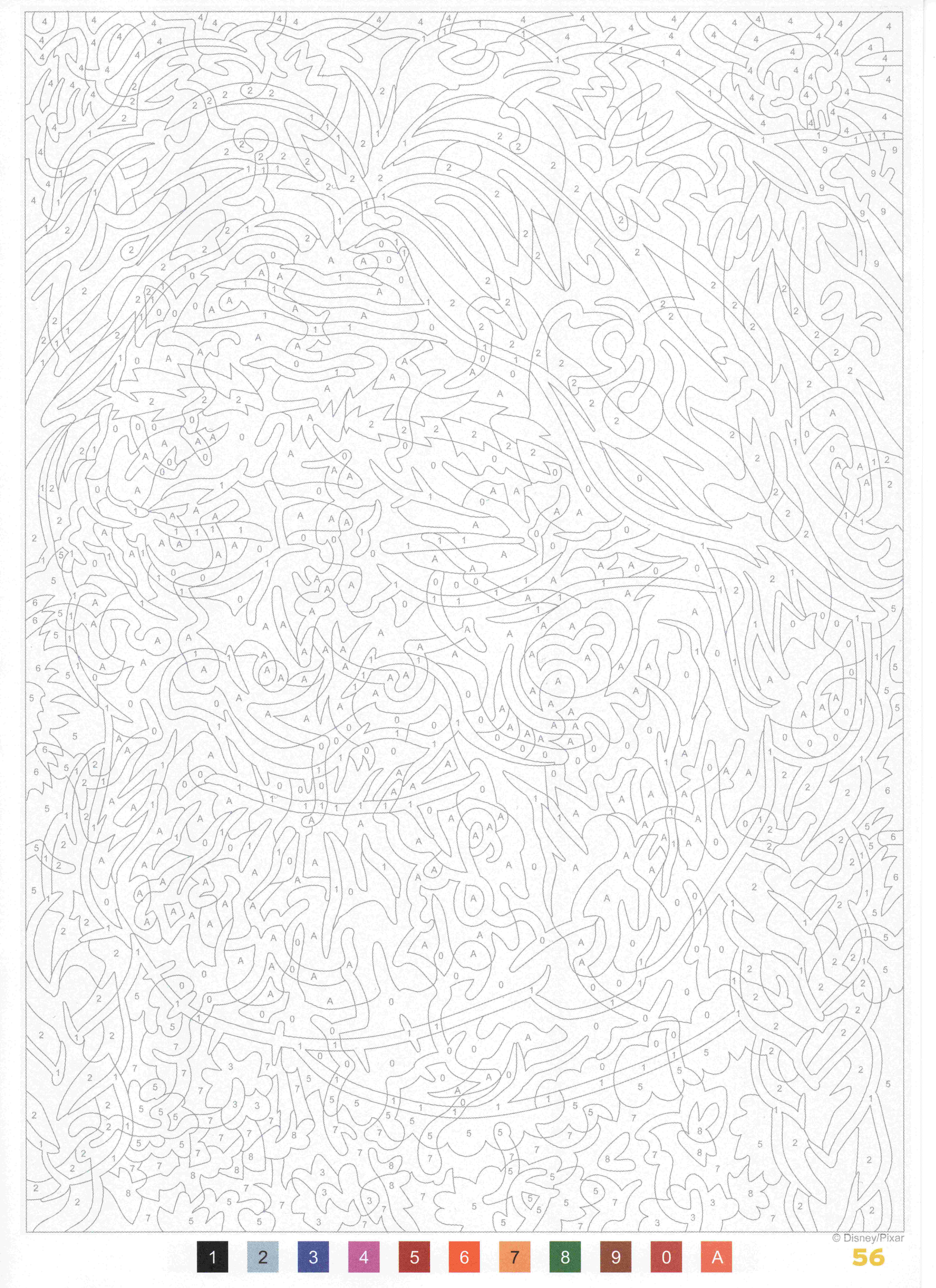 Раскраска Бабуля Коко