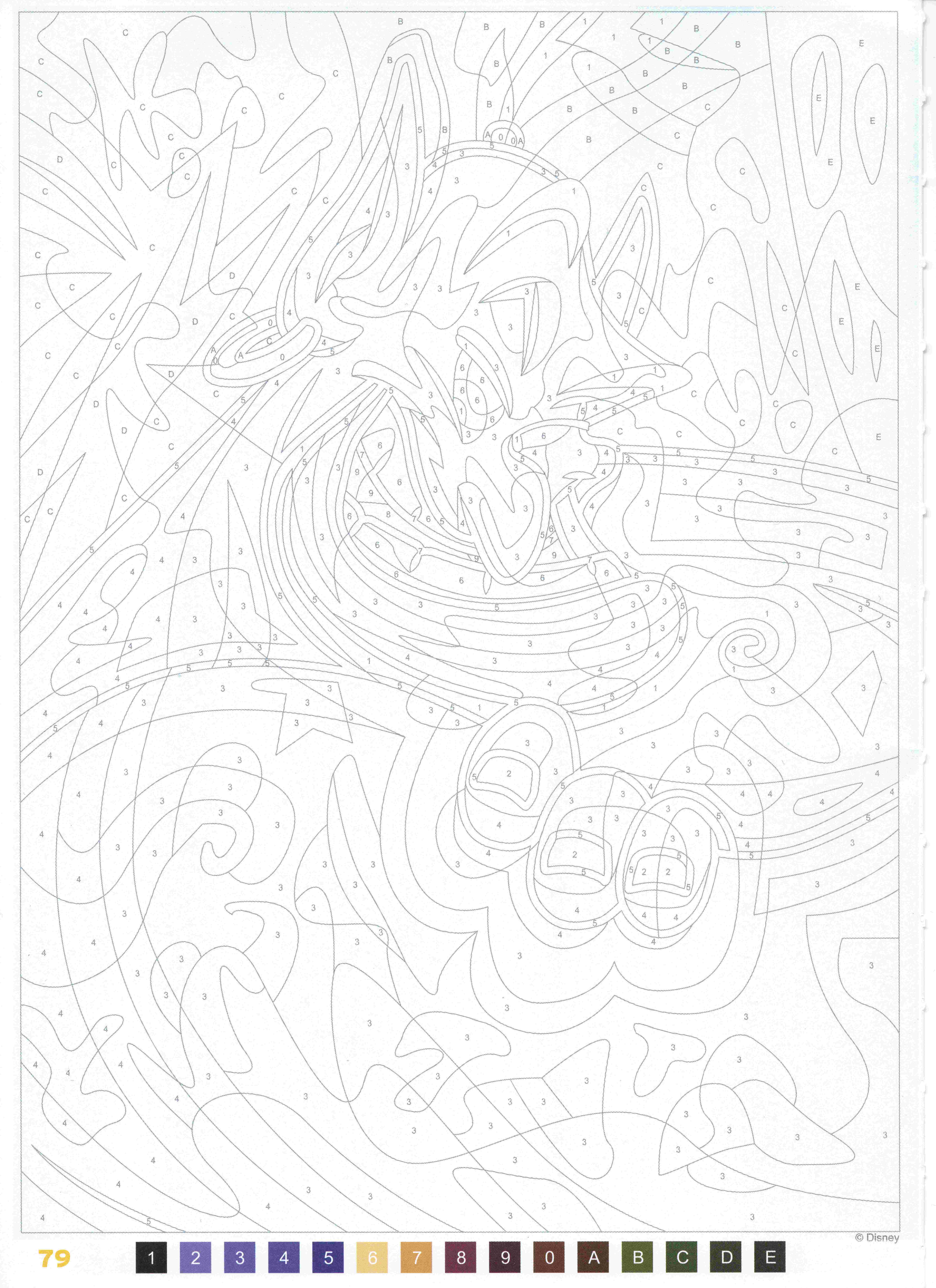 Раскраска Джинни