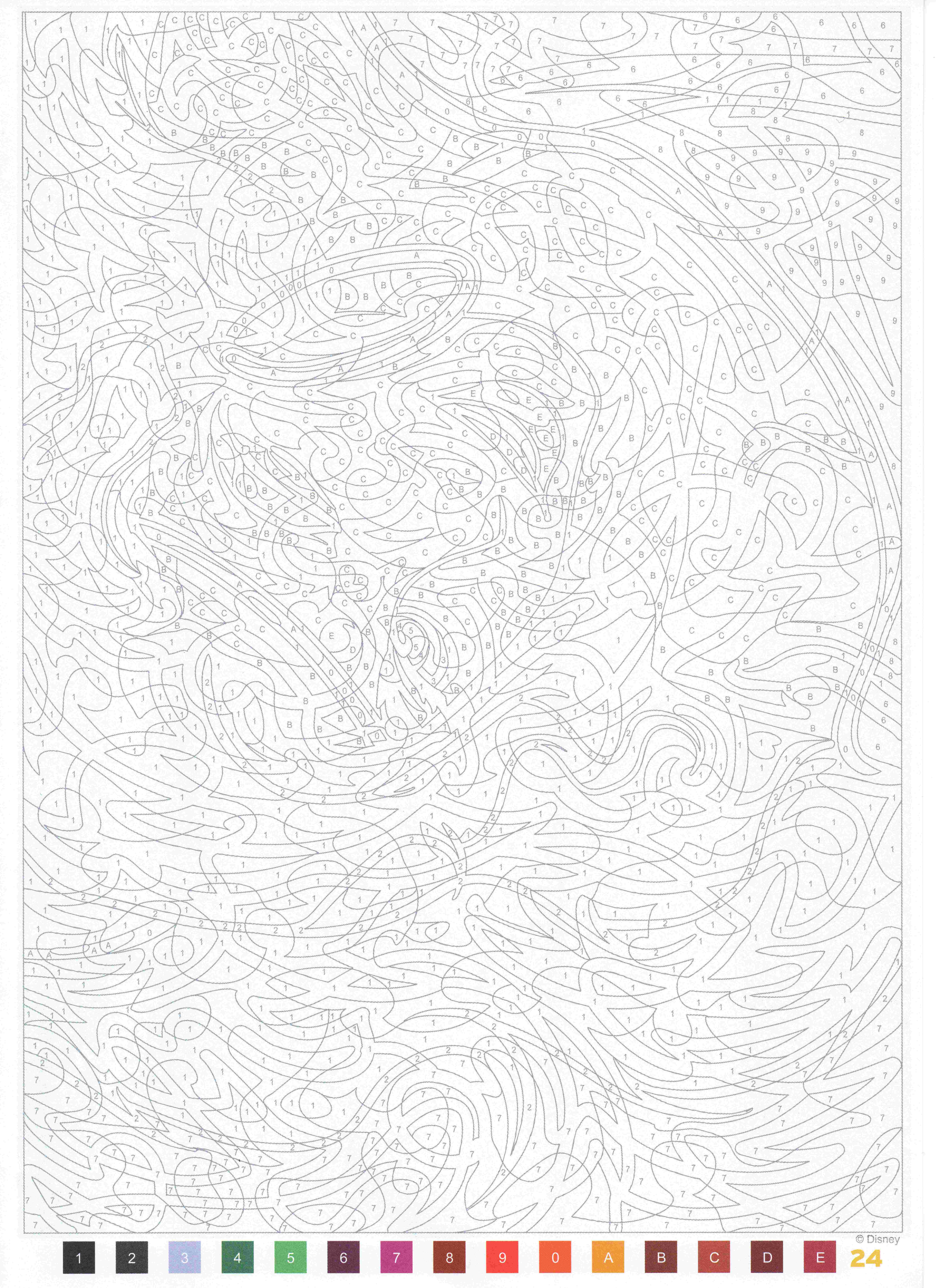 Раскраска Эсмеральда