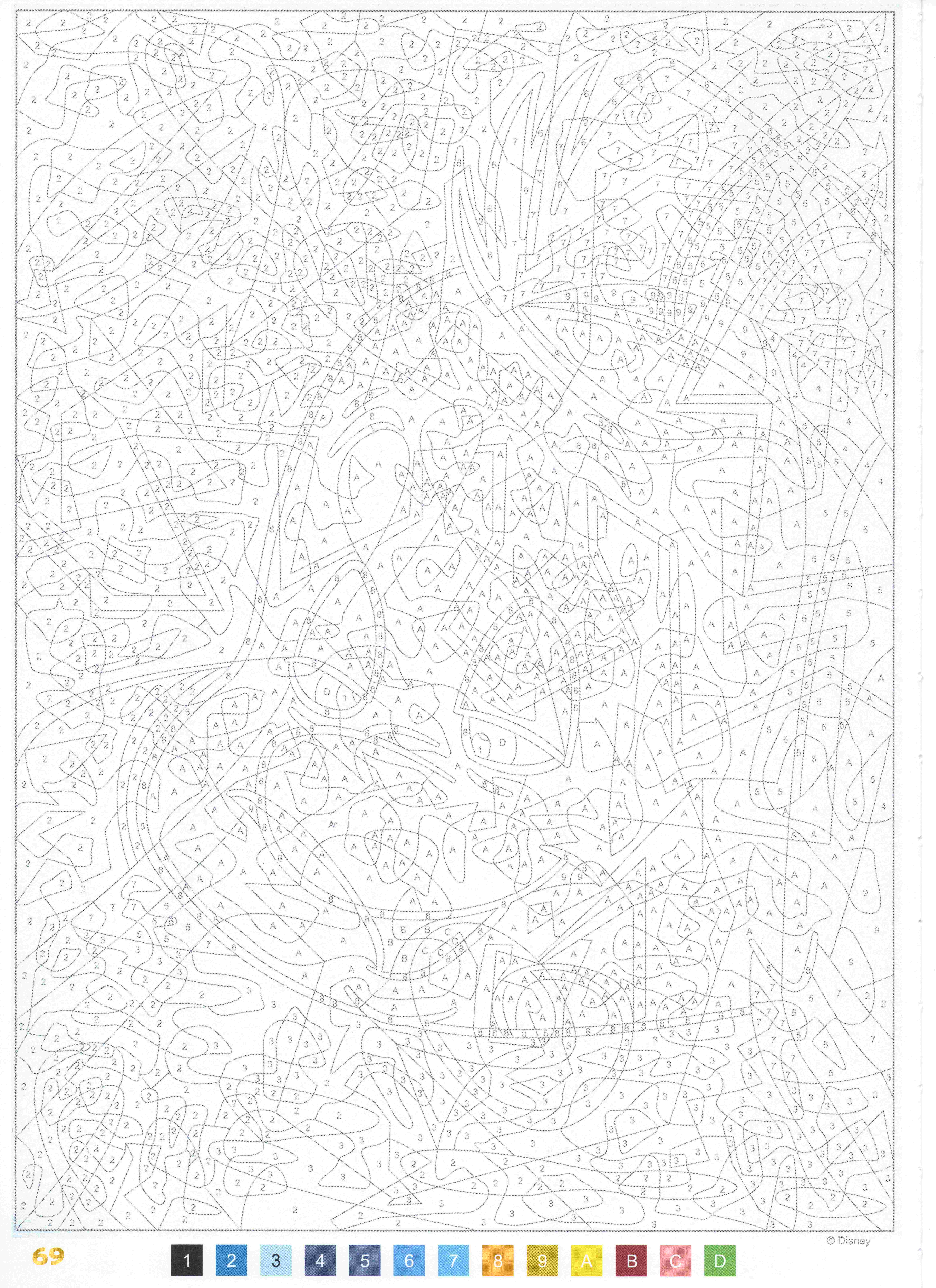 Раскраска Флаундер