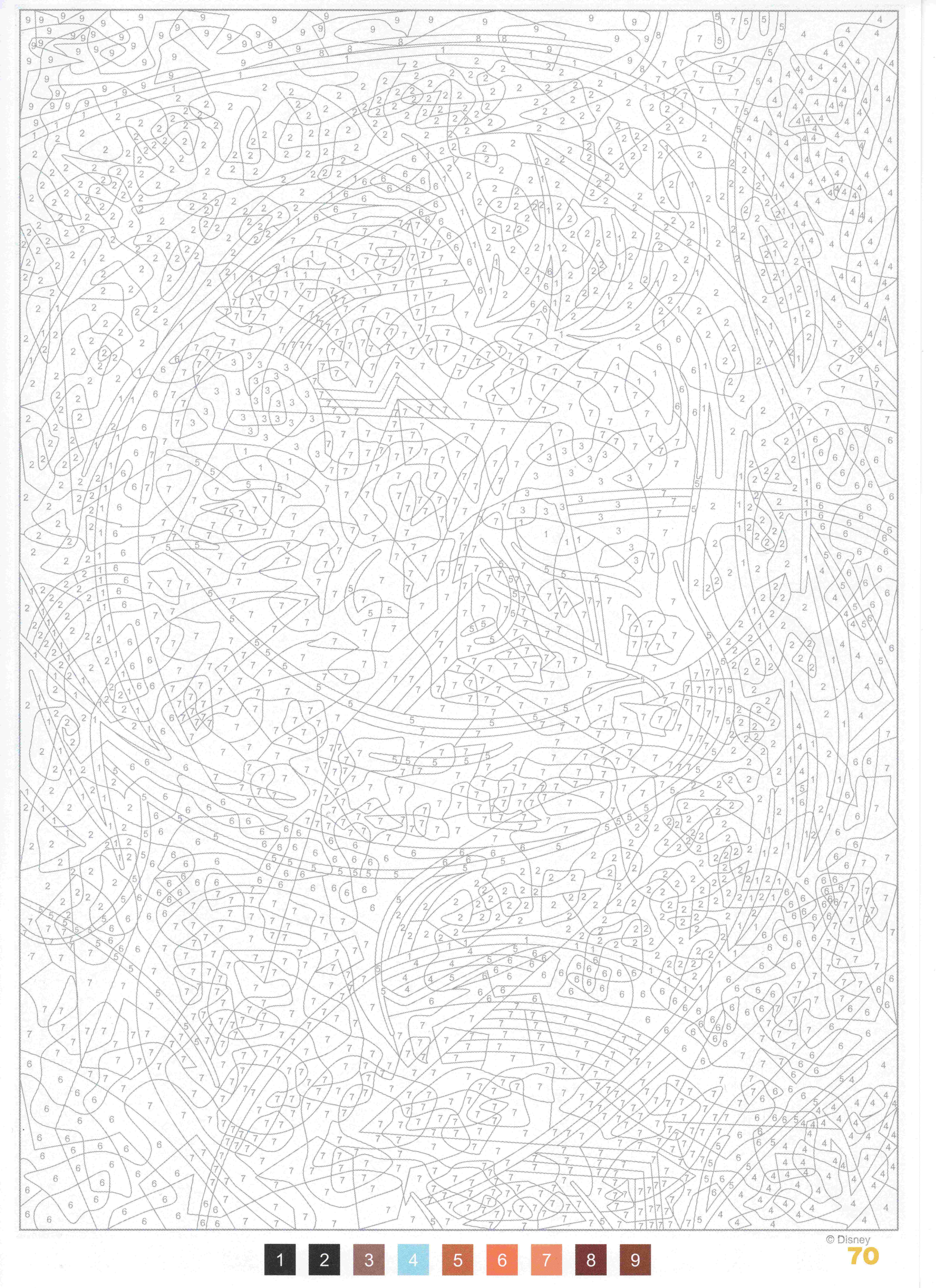 Раскраска Книга джунглей (1967)