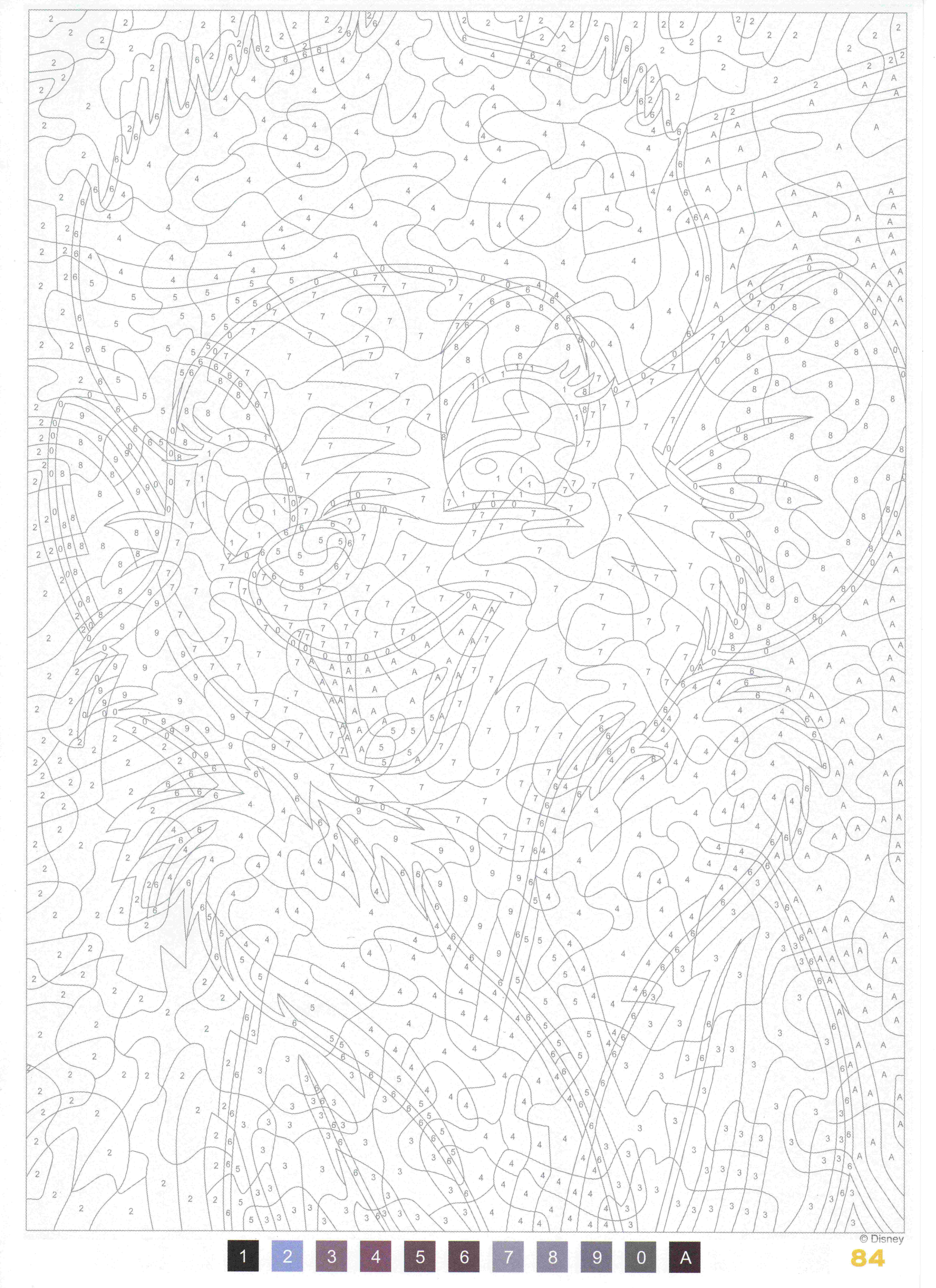 Раскраска Мисс Бьянка