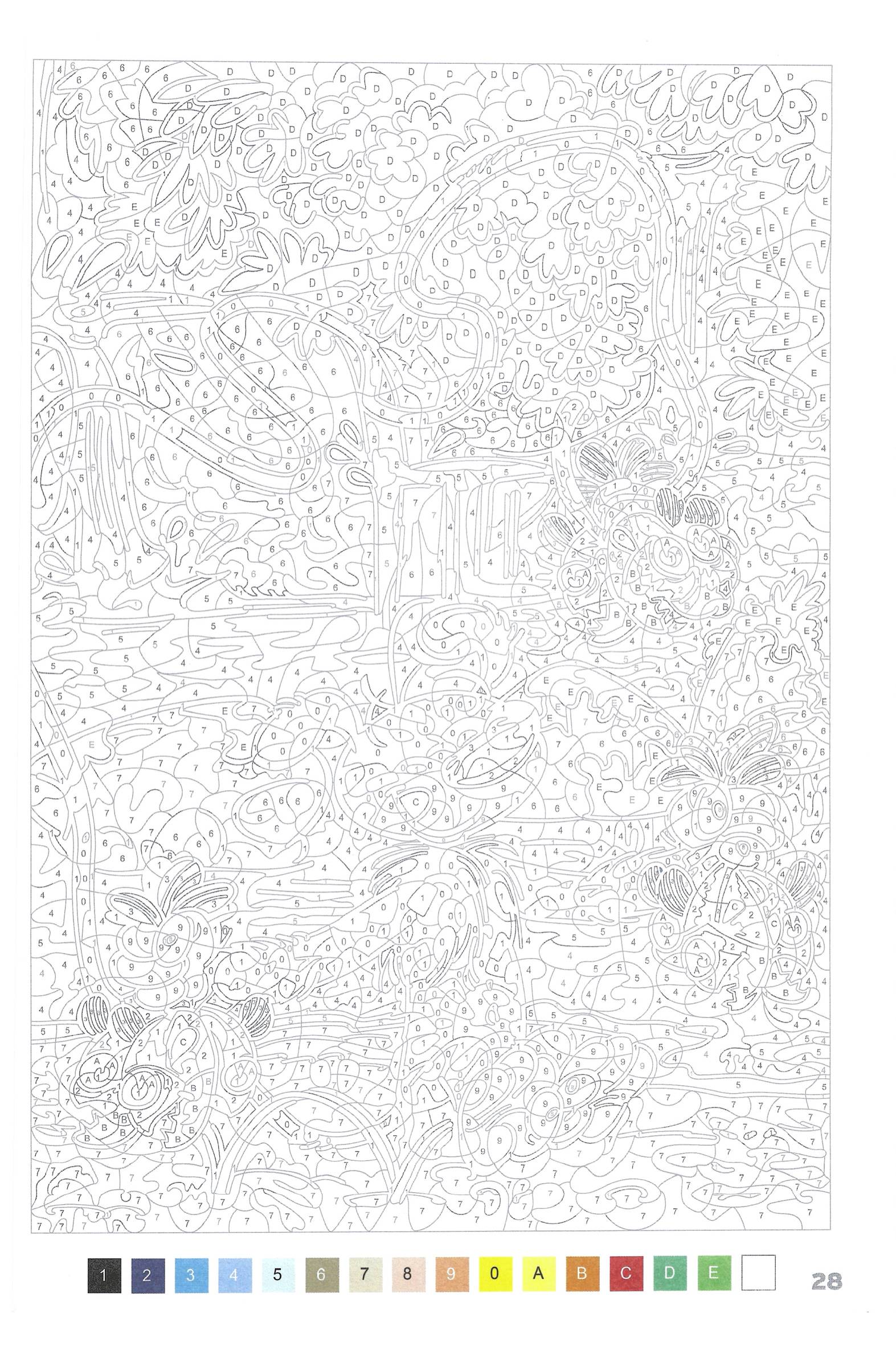 Раскраска Марсупилами 28