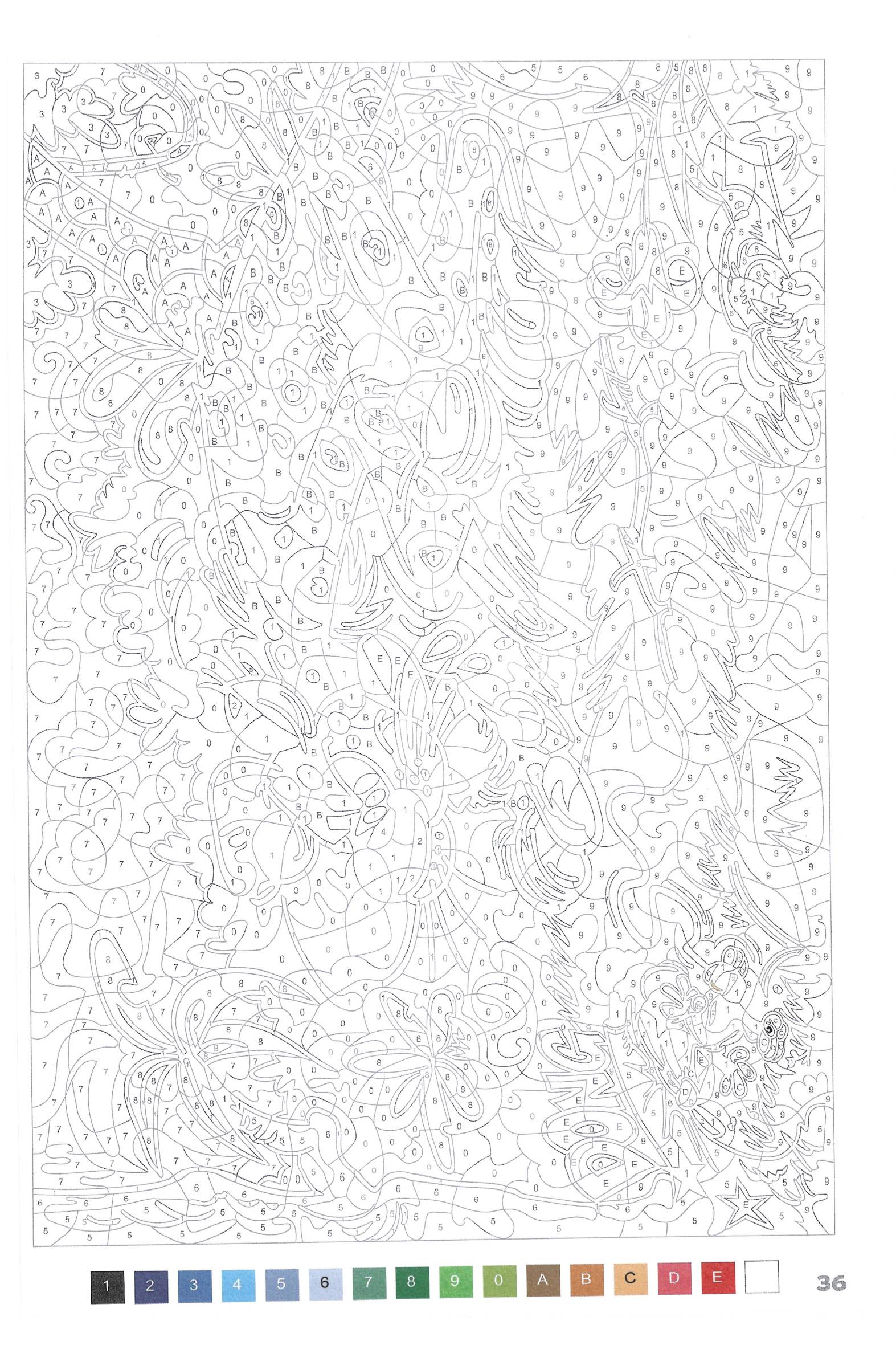 Раскраска Марсупилами 36