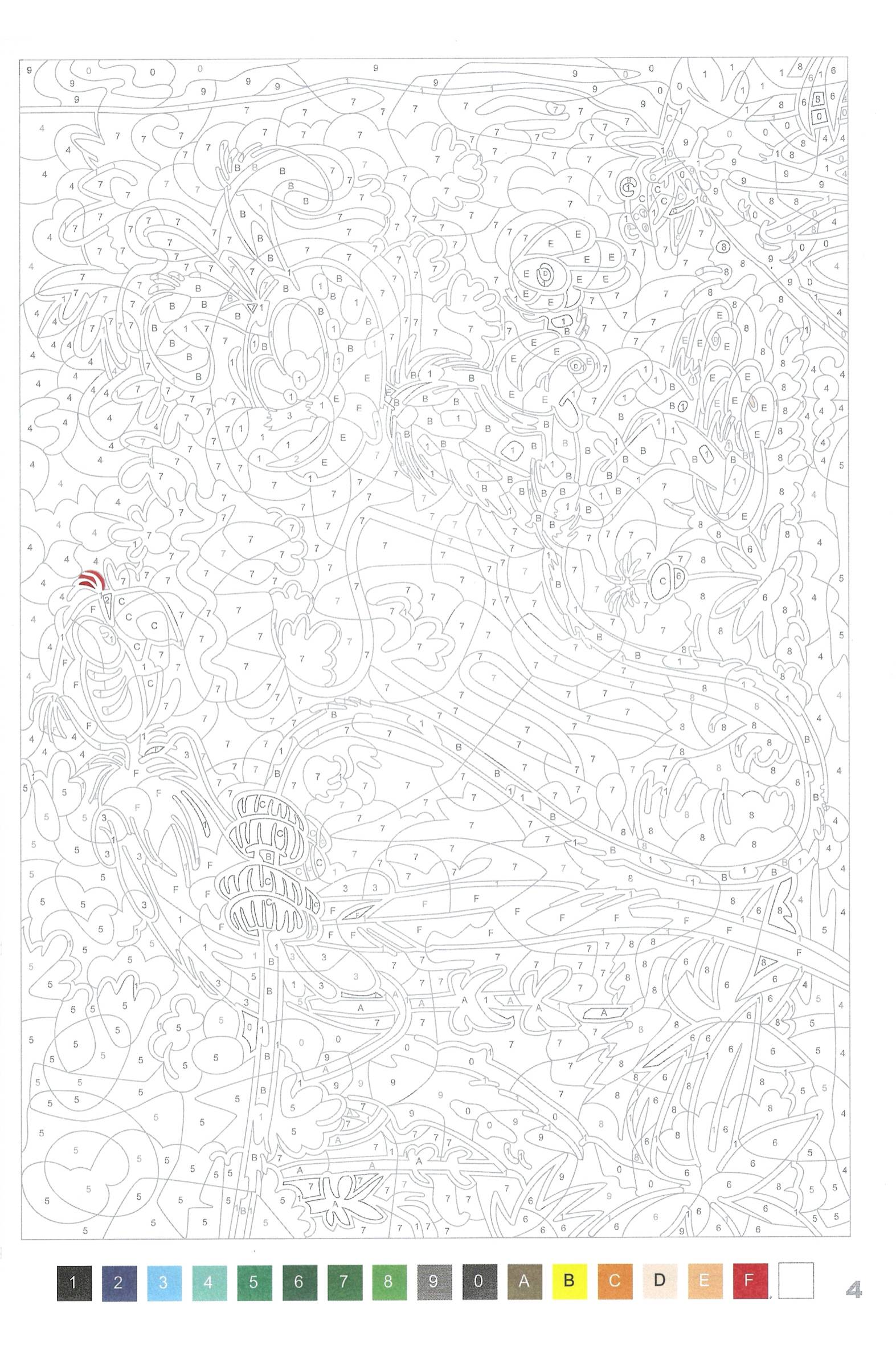 Раскраска Марсупилами 4