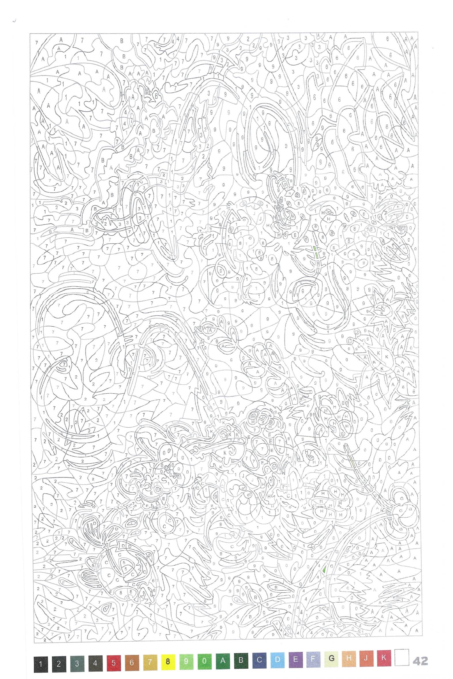 Раскраска Марсупилами 42