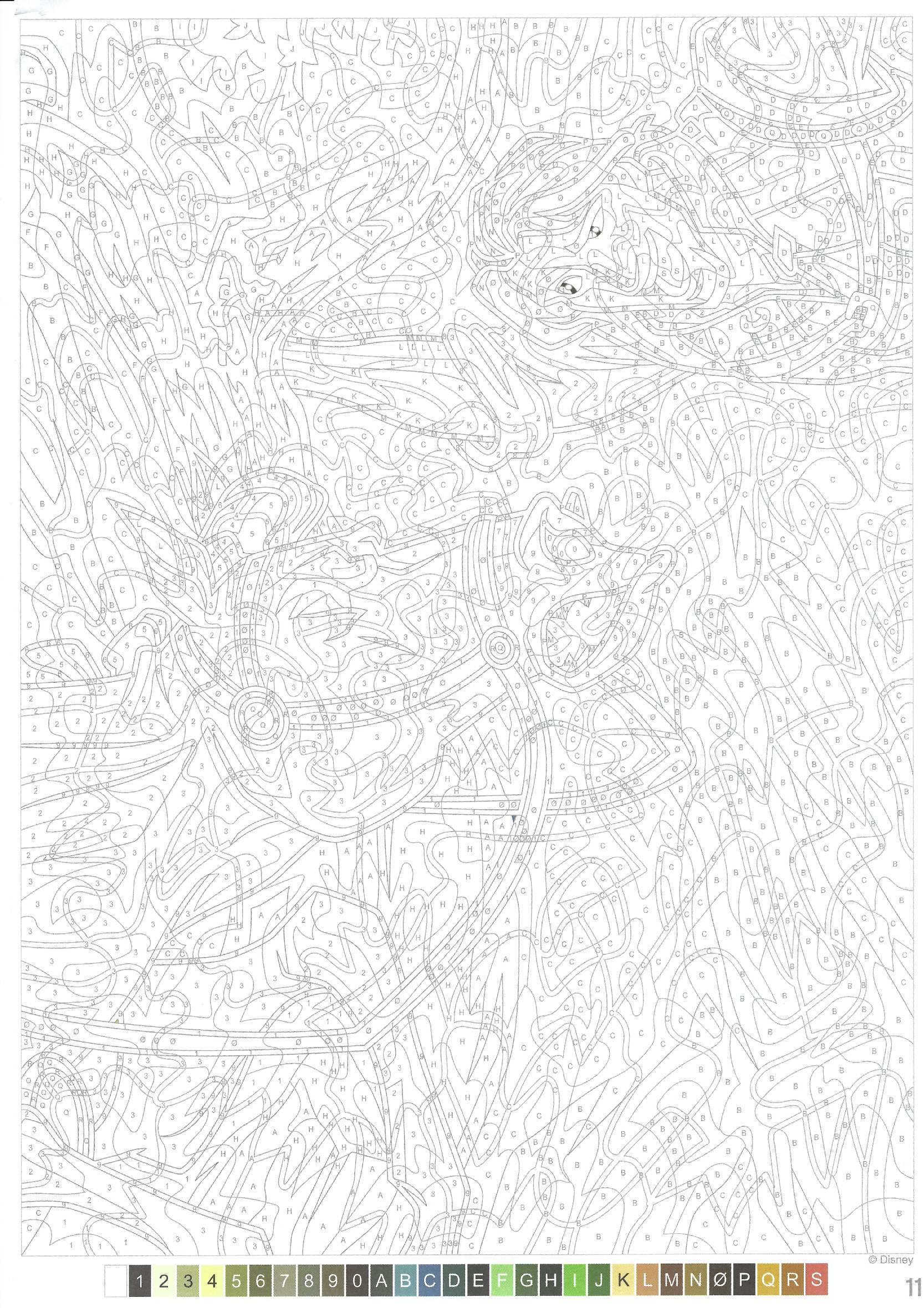 Раскраска Рапунцель Запутанная история 11