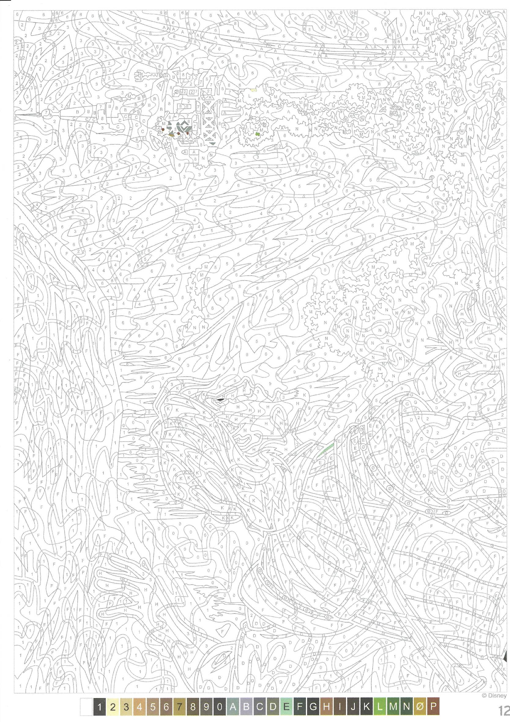 Раскраска Рапунцель Запутанная история 12