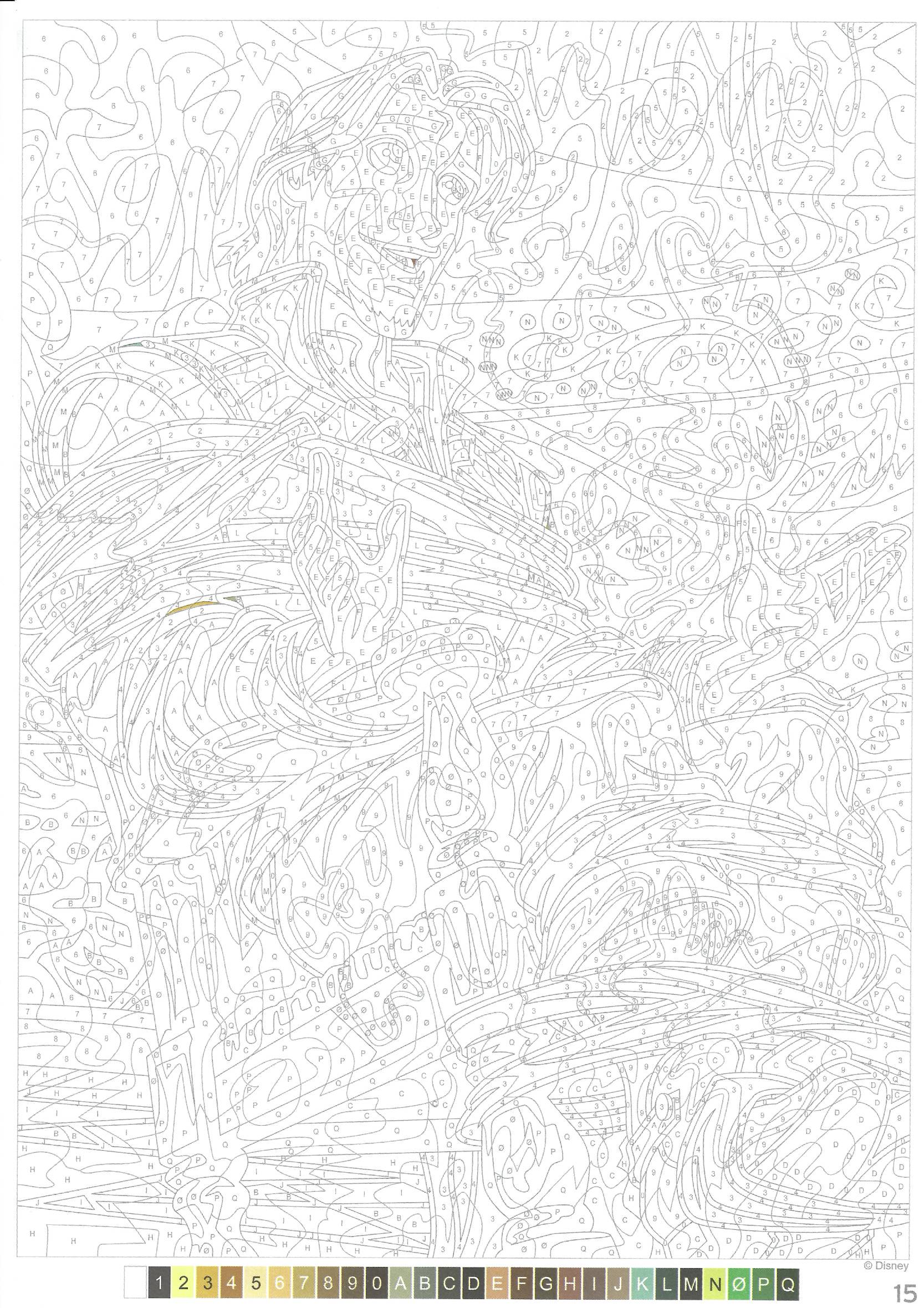 Раскраска Рапунцель Запутанная история 15