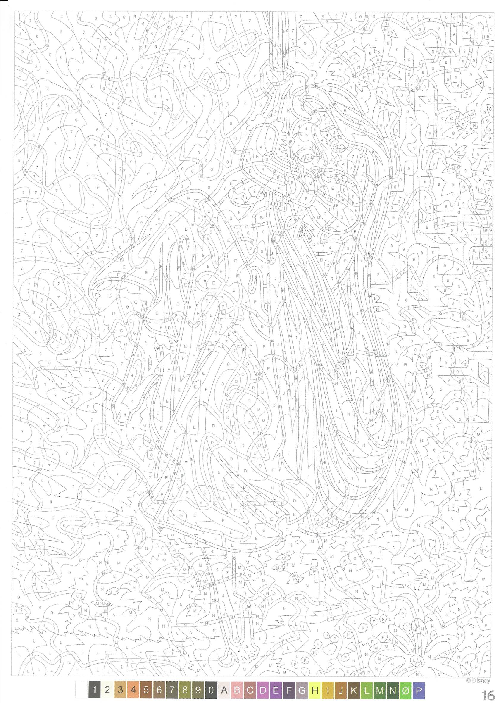 Раскраска Рапунцель Запутанная история 16