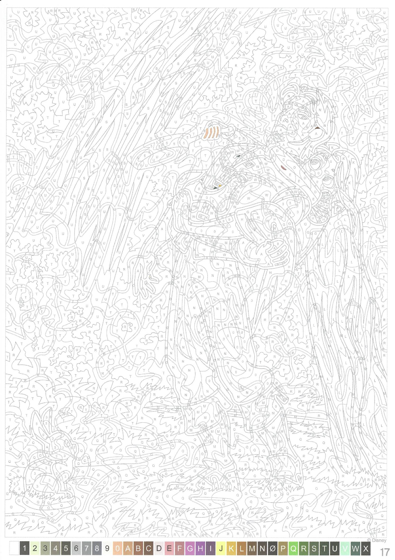 Раскраска Рапунцель Запутанная история 17