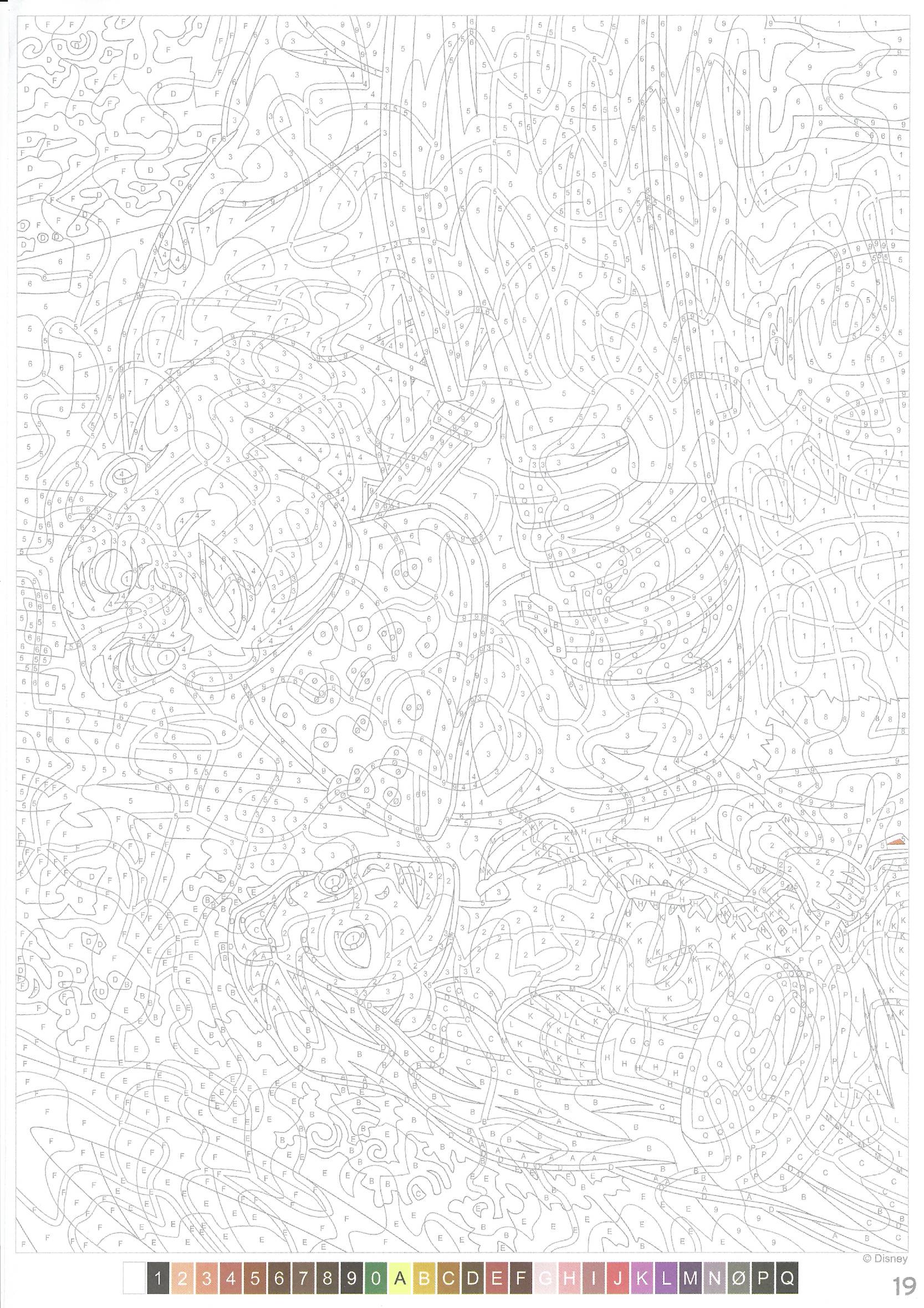 Раскраска Рапунцель Запутанная история 19