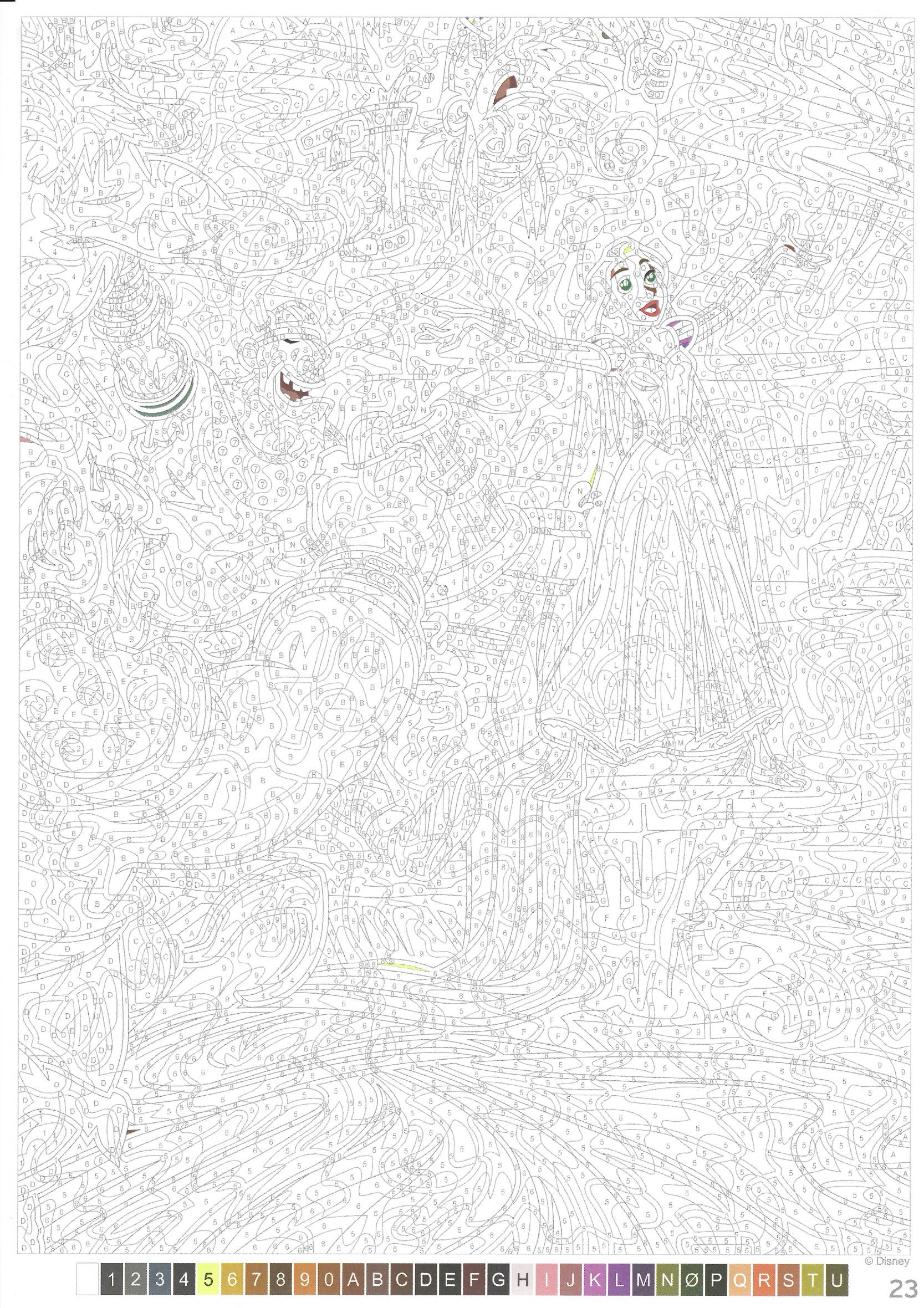 Раскраска Рапунцель Запутанная история 23