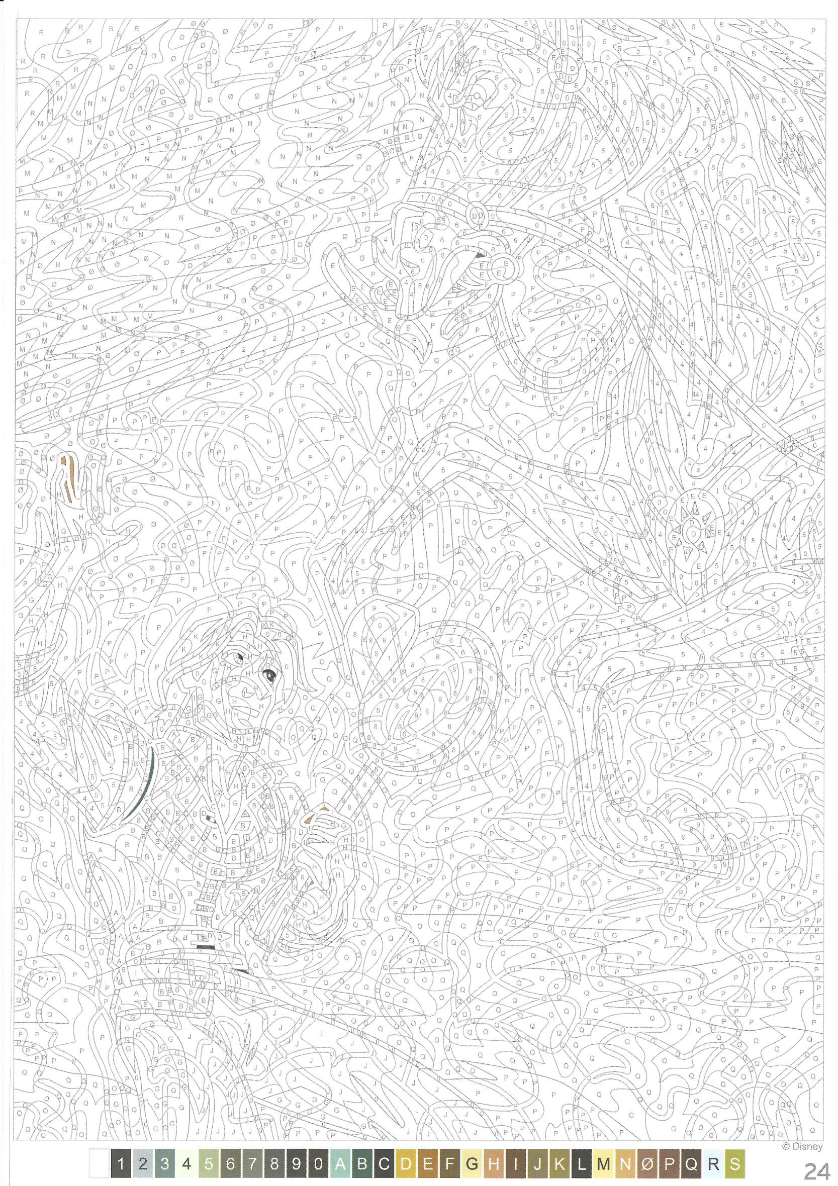 Раскраска Рапунцель Запутанная история 24