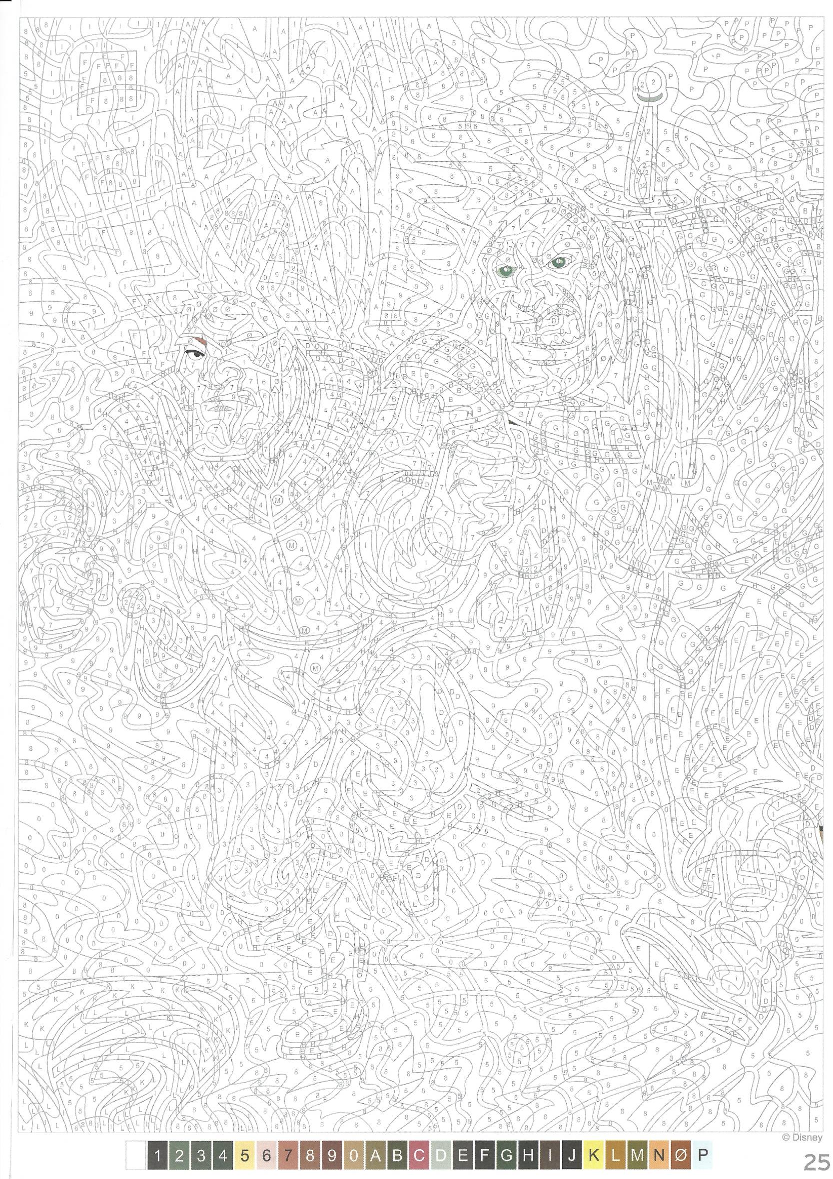 Раскраска Рапунцель Запутанная история 25