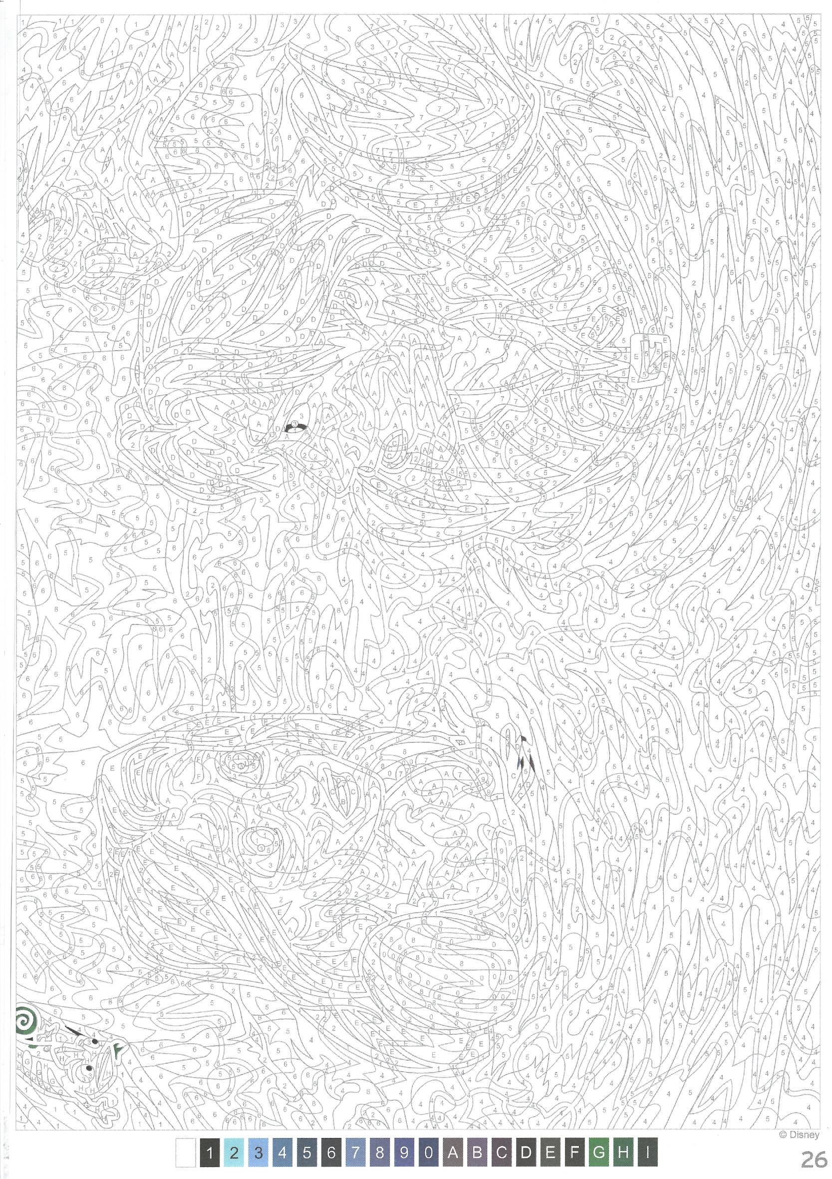 Раскраска Рапунцель Запутанная история 26