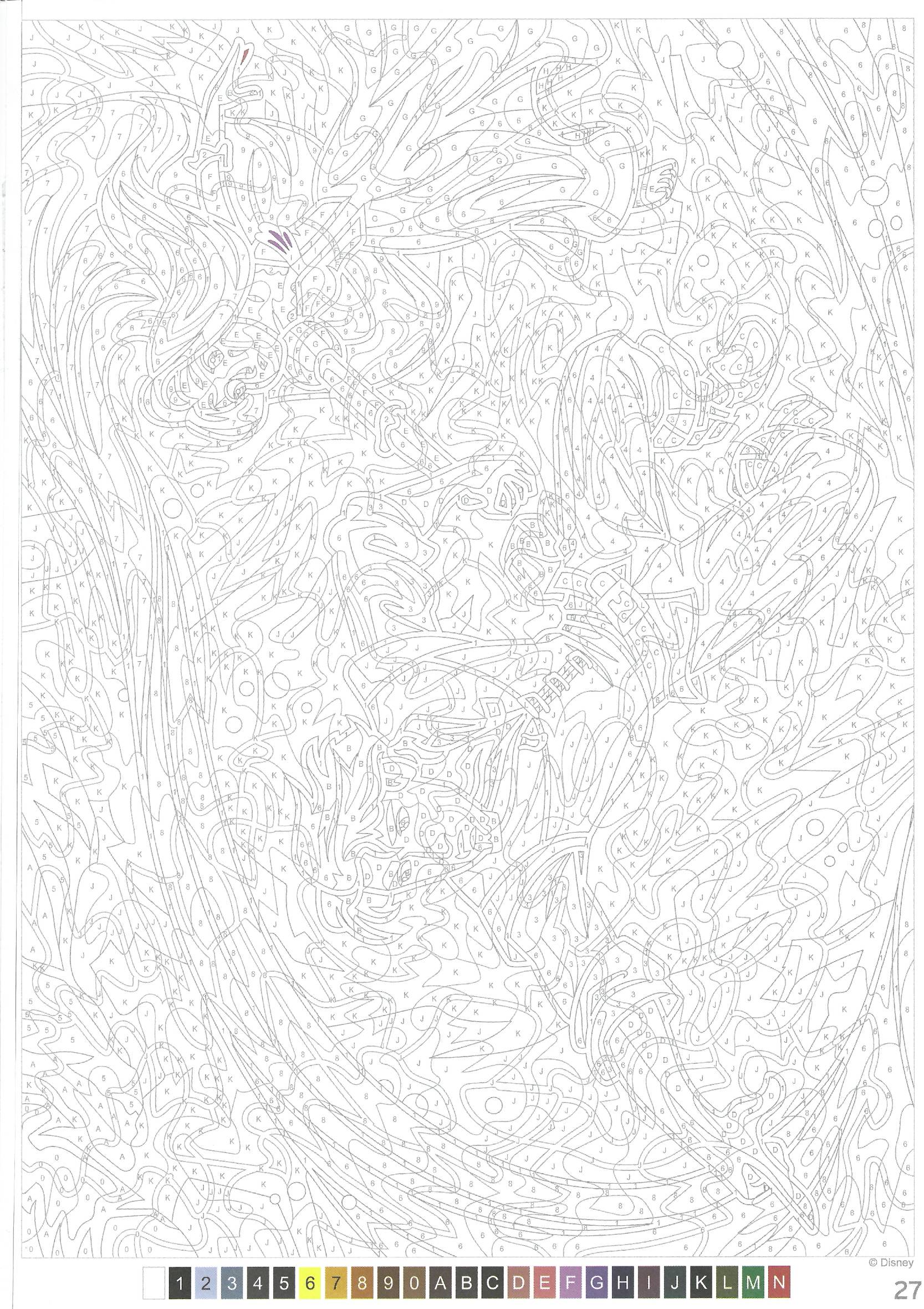 Раскраска Рапунцель Запутанная история 27